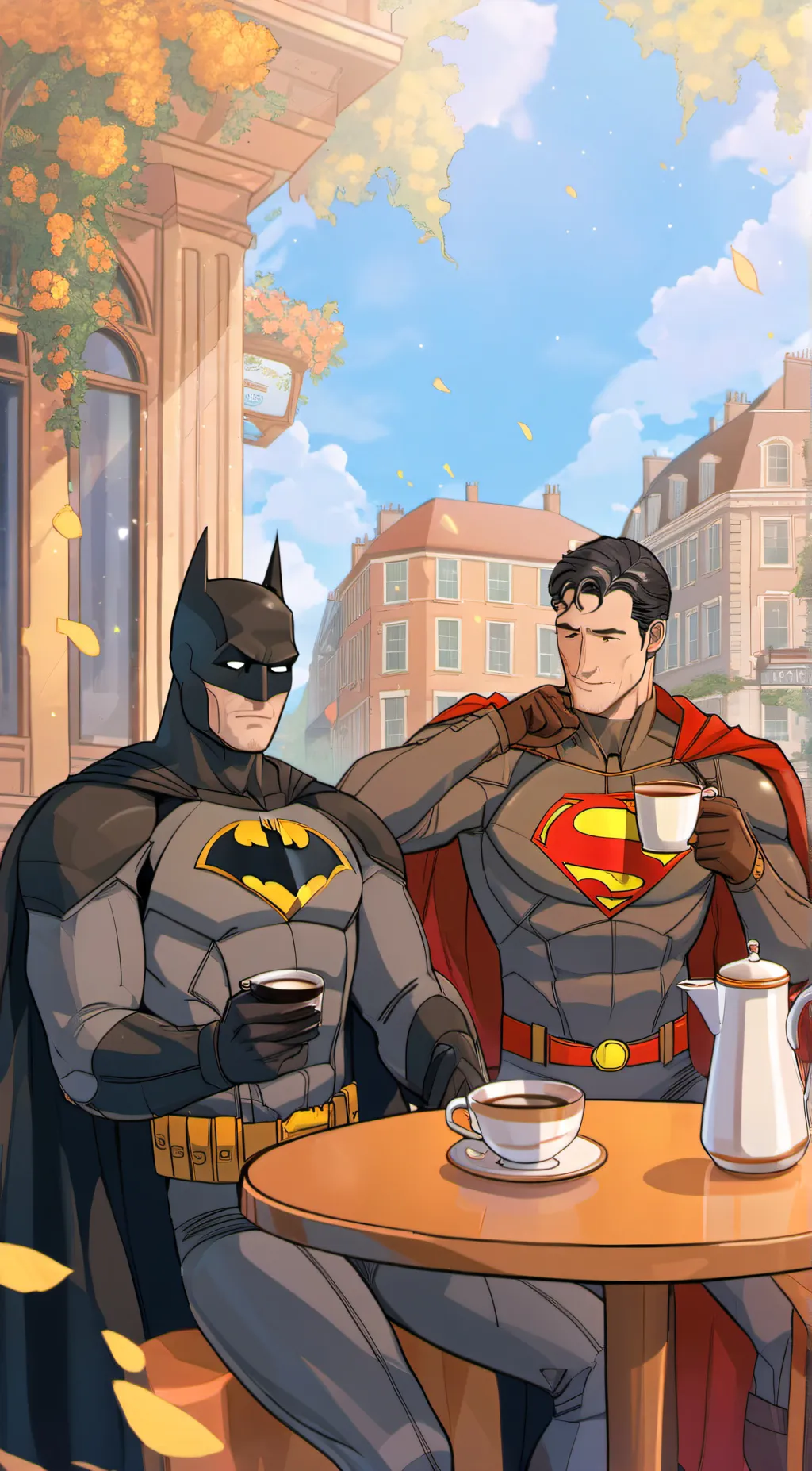 ai character: the supercafe bros background