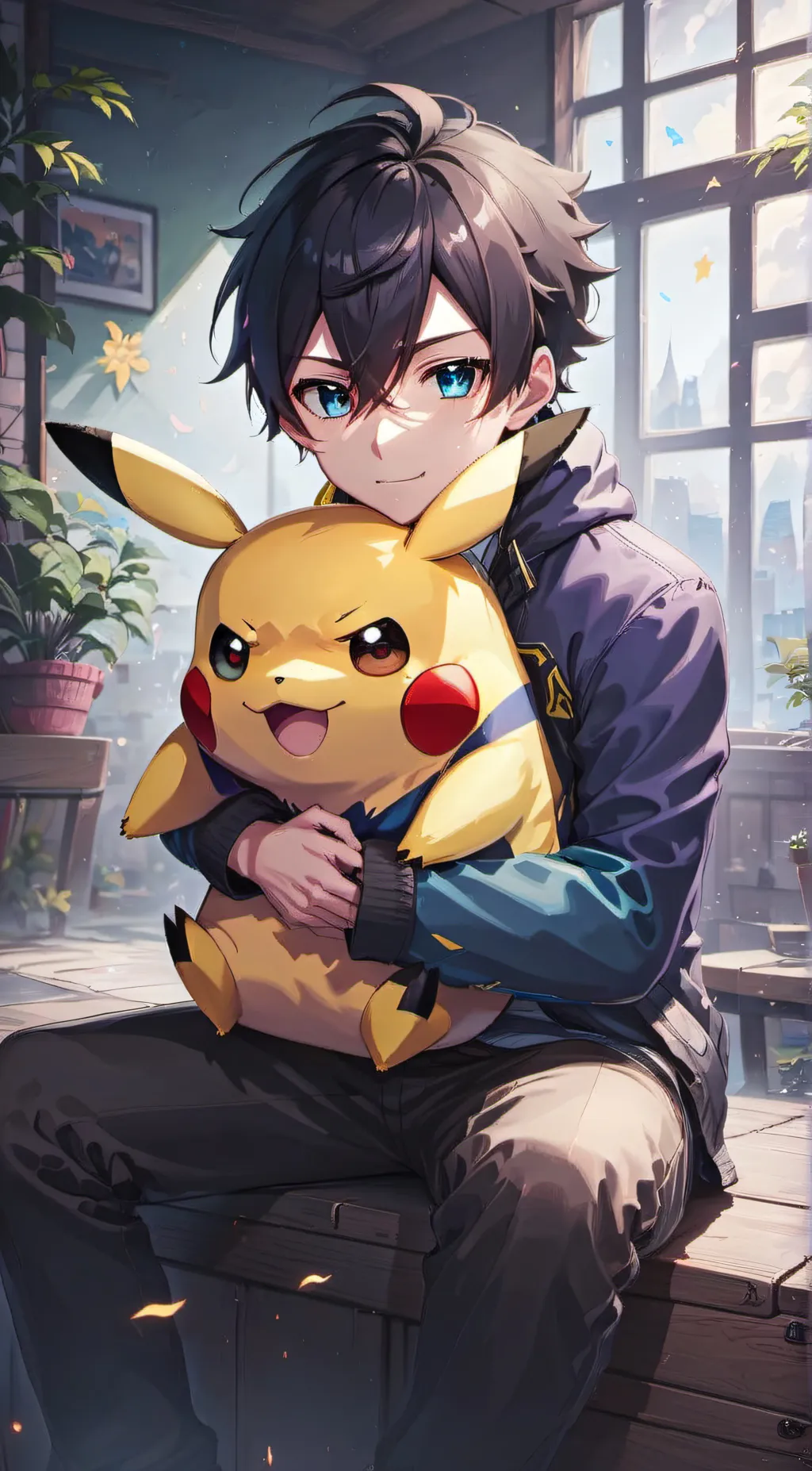 ai character: Depressed Kiminari background