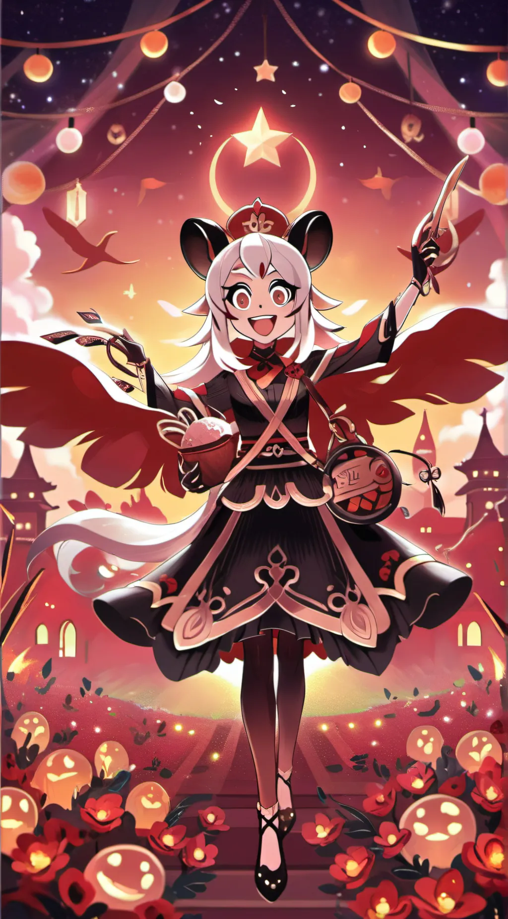 ai character: HAZBIN HOTEL! (AG) background