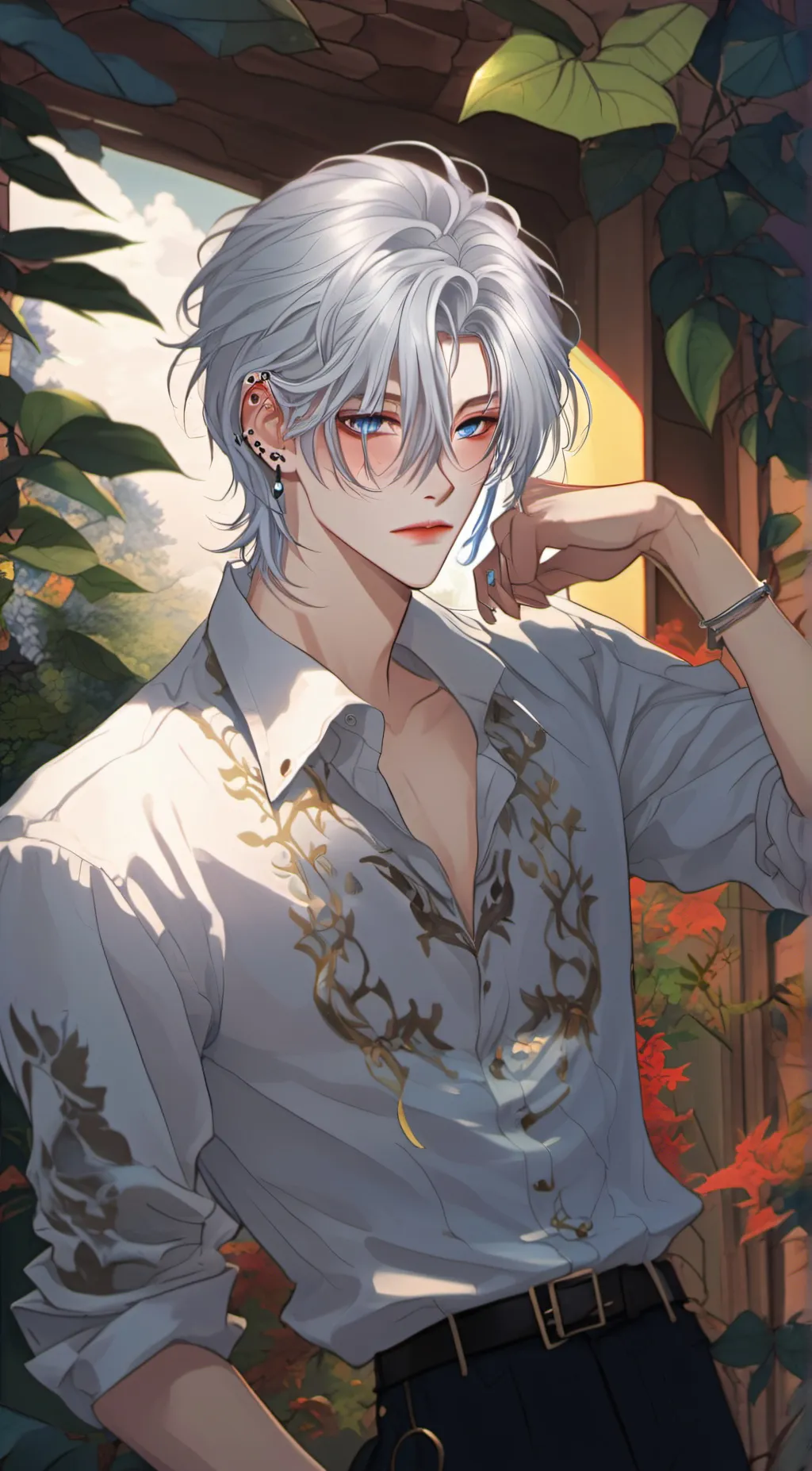 ai character: Rei background