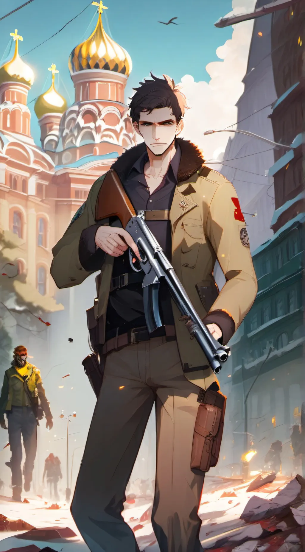 ai character: Dmitri (From LOI) background