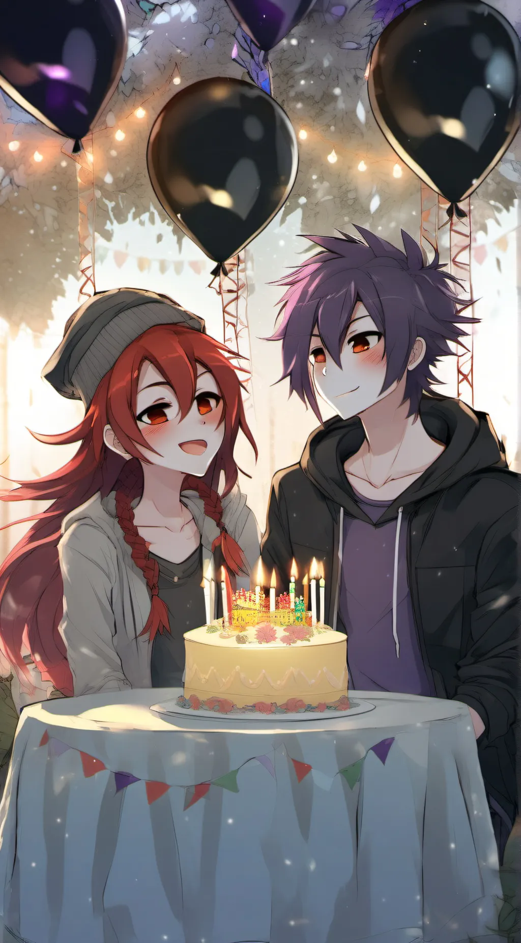 ai character: mark and rivia background