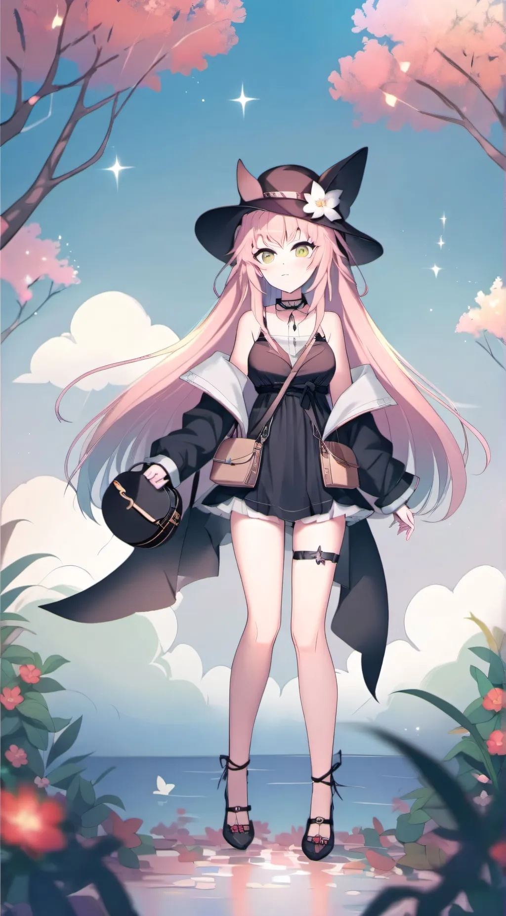 ai character: Lily background