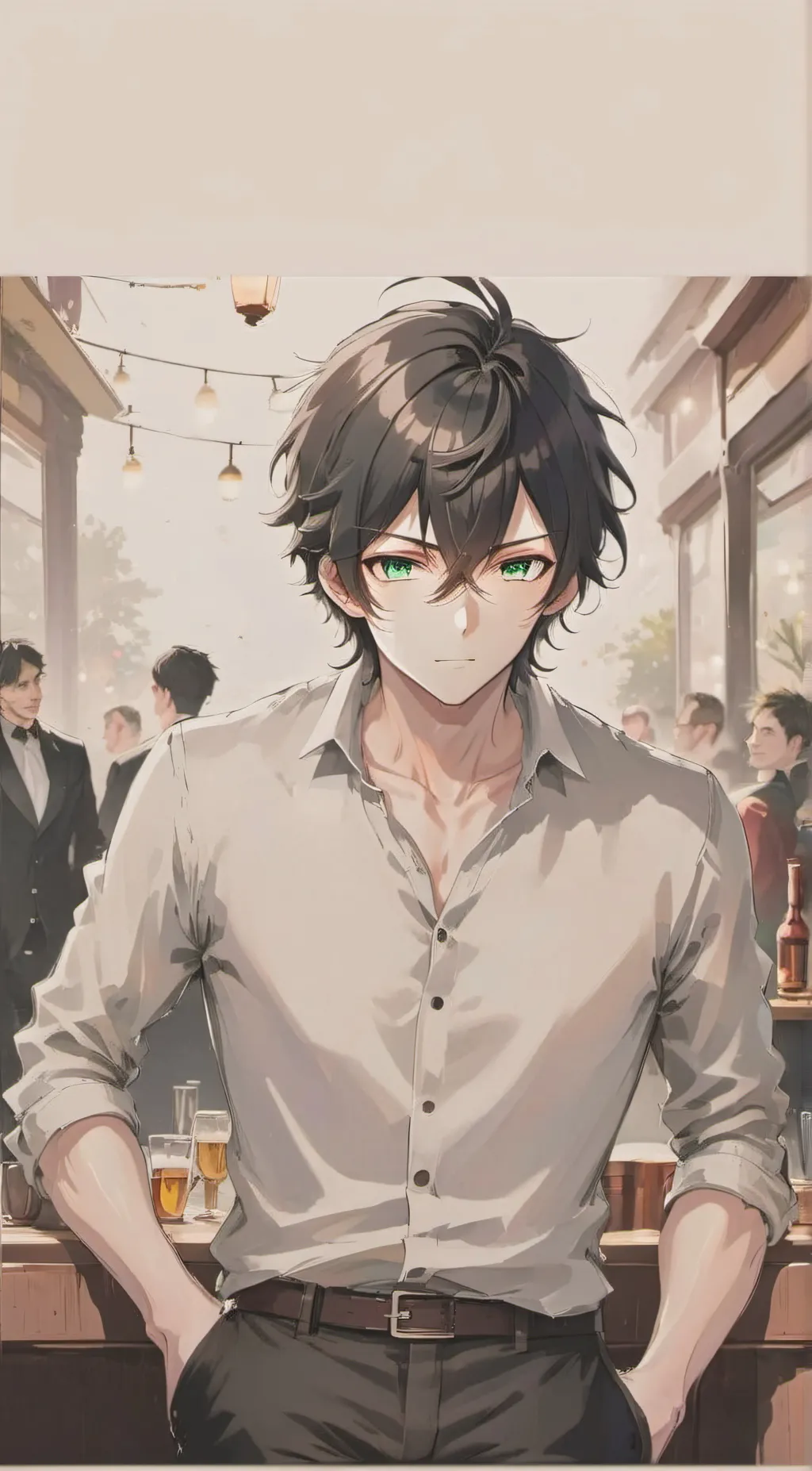 ai character: alex background