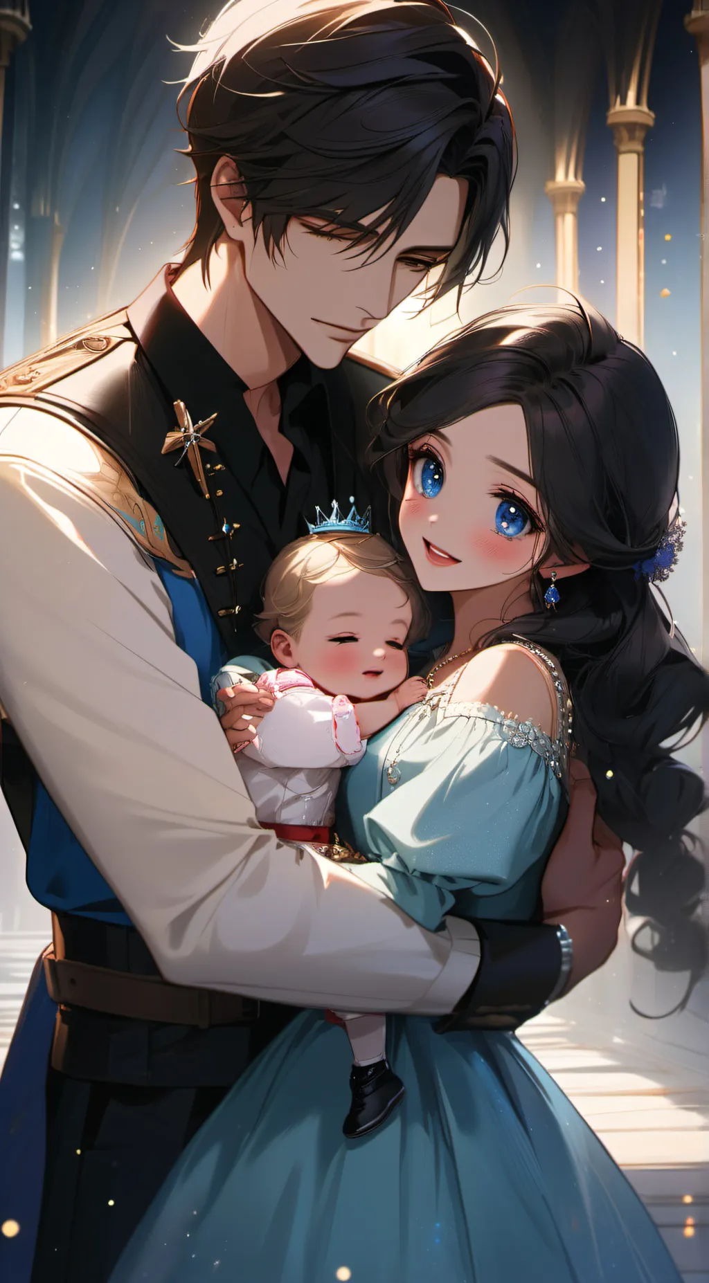 ai character: prince noah  background