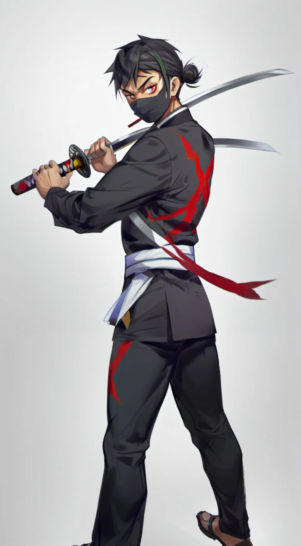 ai character: Arashi background