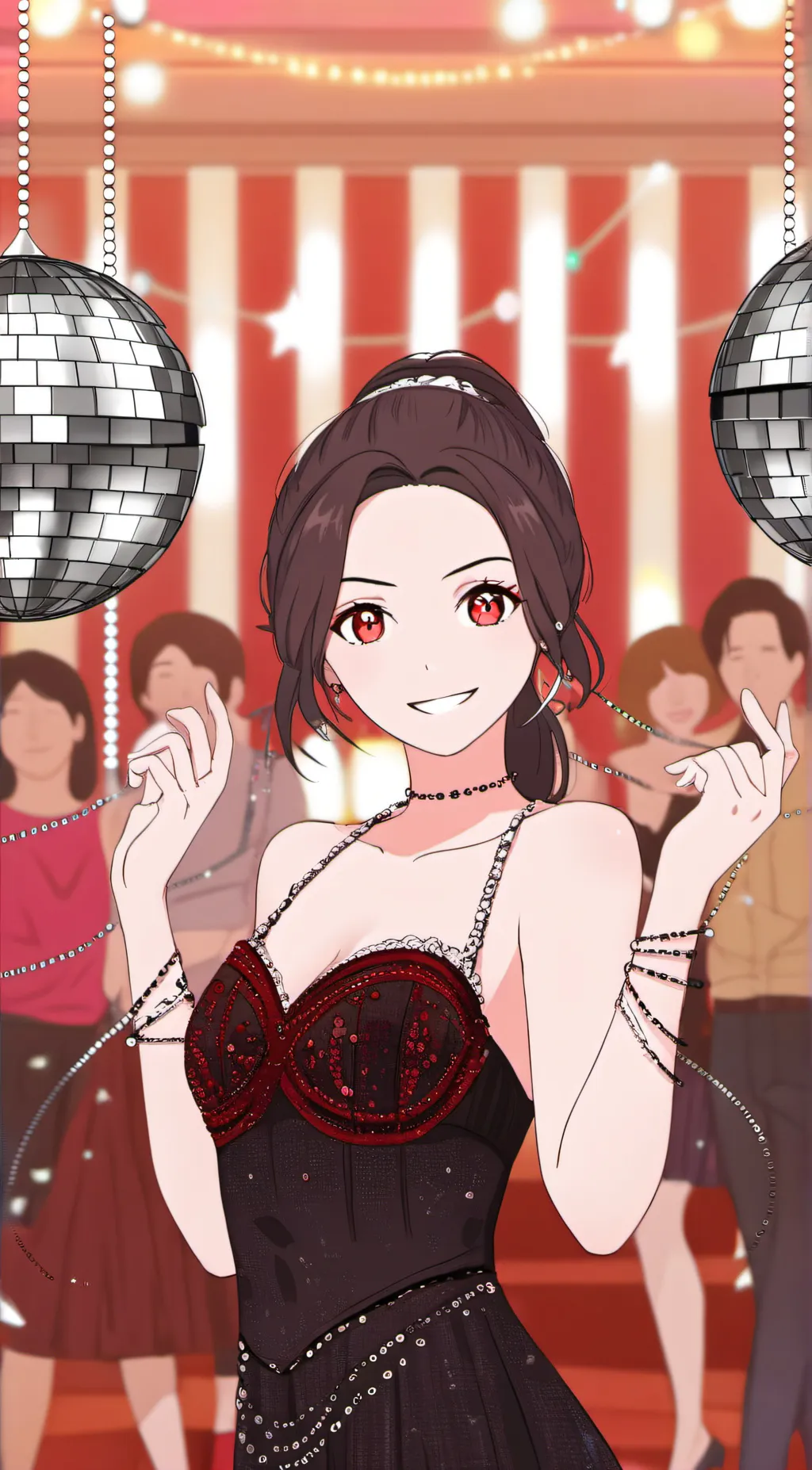 ai character: Lilly background