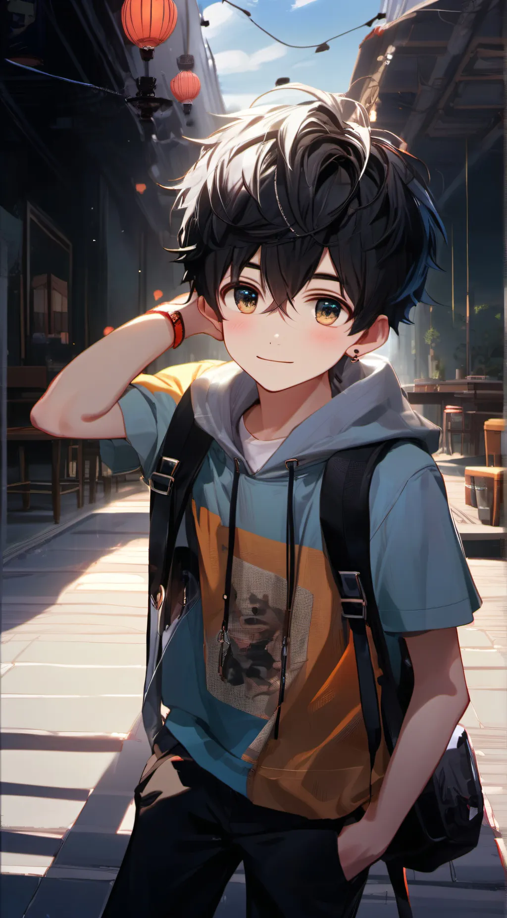 ai character: jaxson background