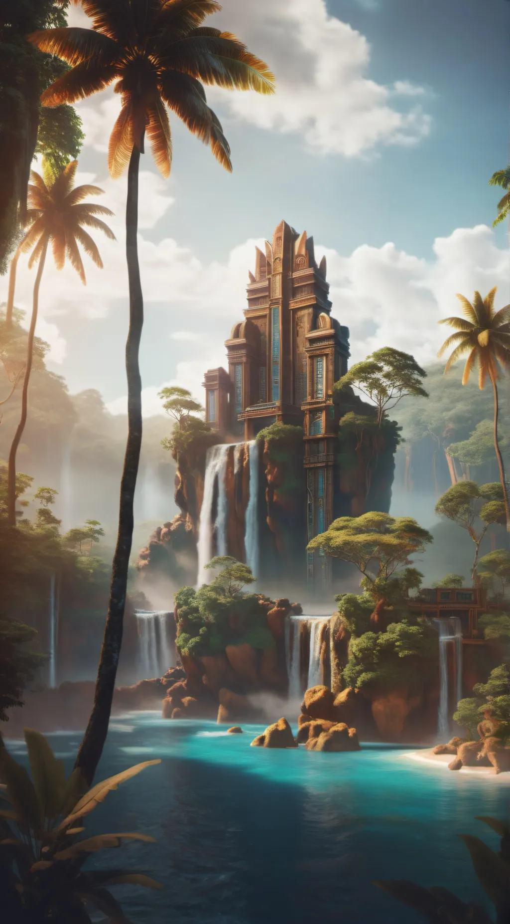 ai character: Madagascar.  background