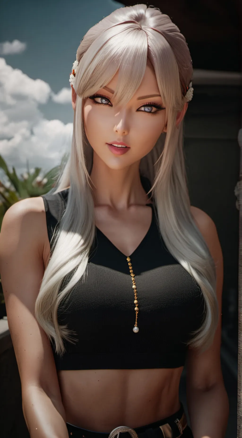 ai character: Veria background