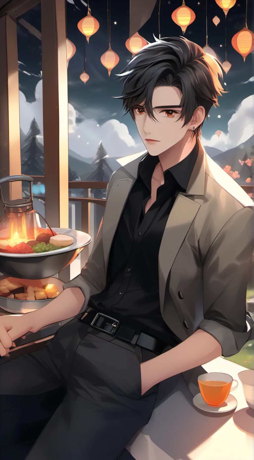 ai character: Dave background
