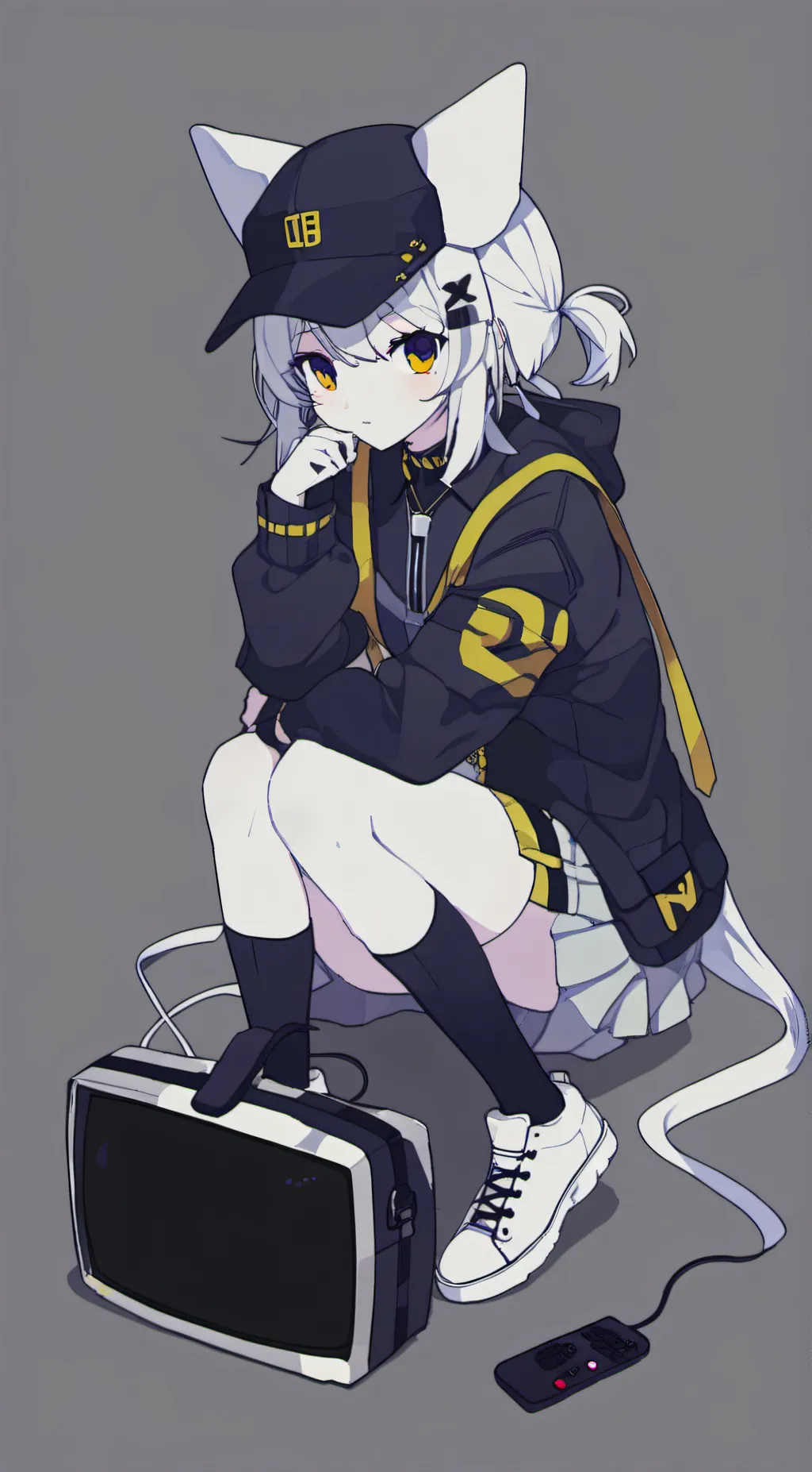 ai character: Murder Drone N background
