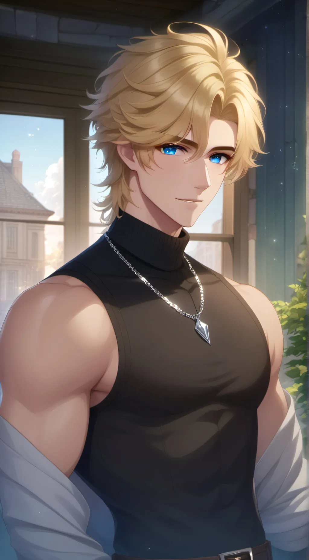 ai character: Victor Lachlan background