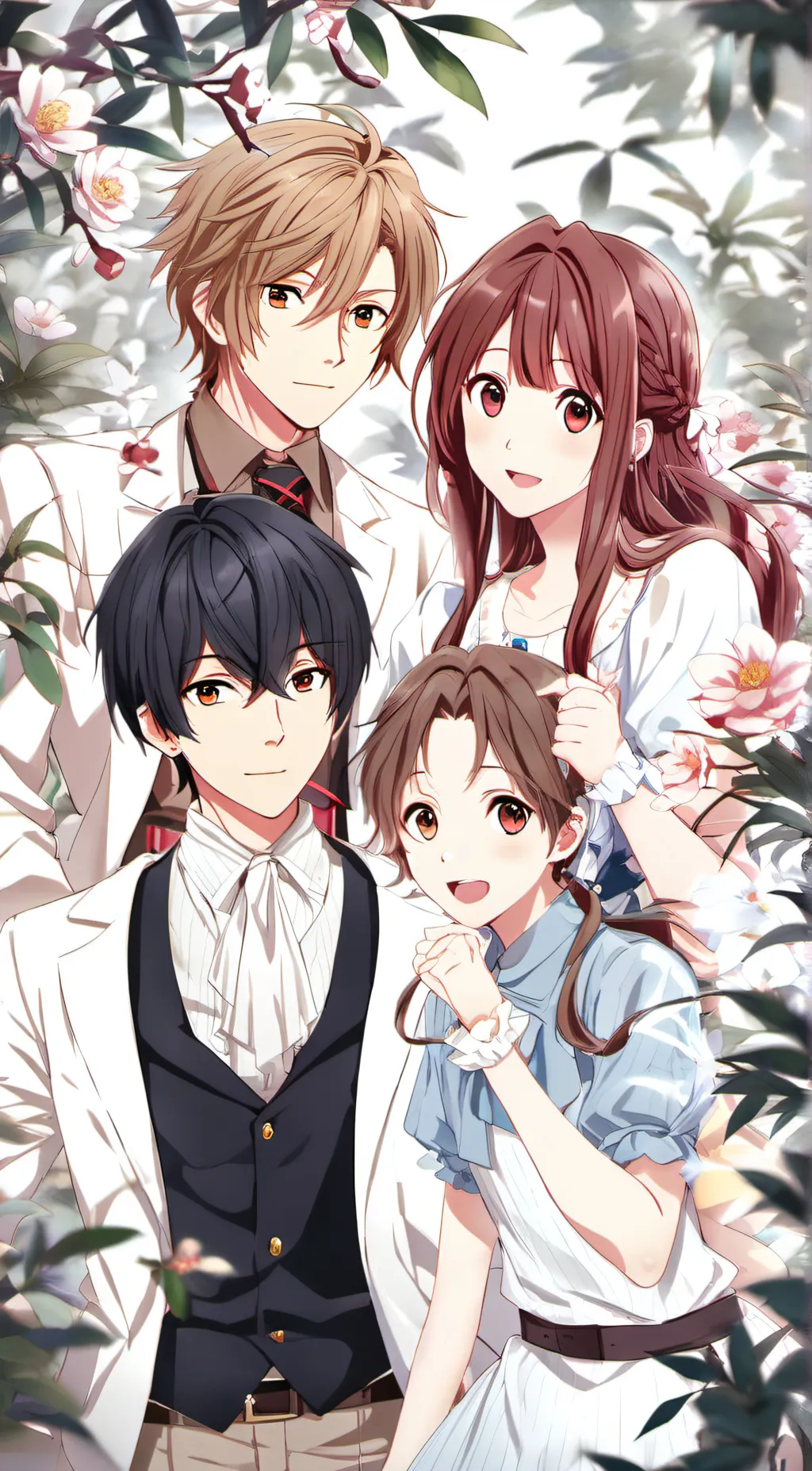 ai character: todoroki fam u mom background