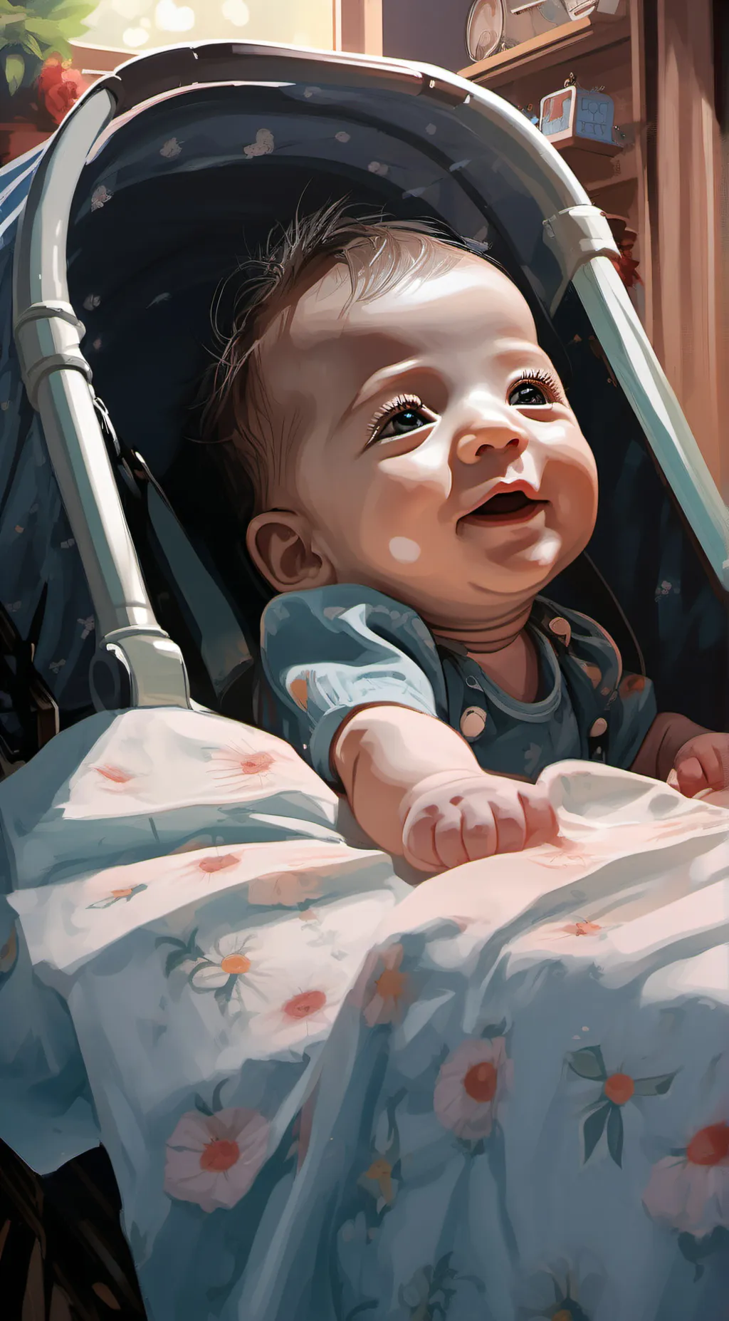 ai character: Your baby daughter background