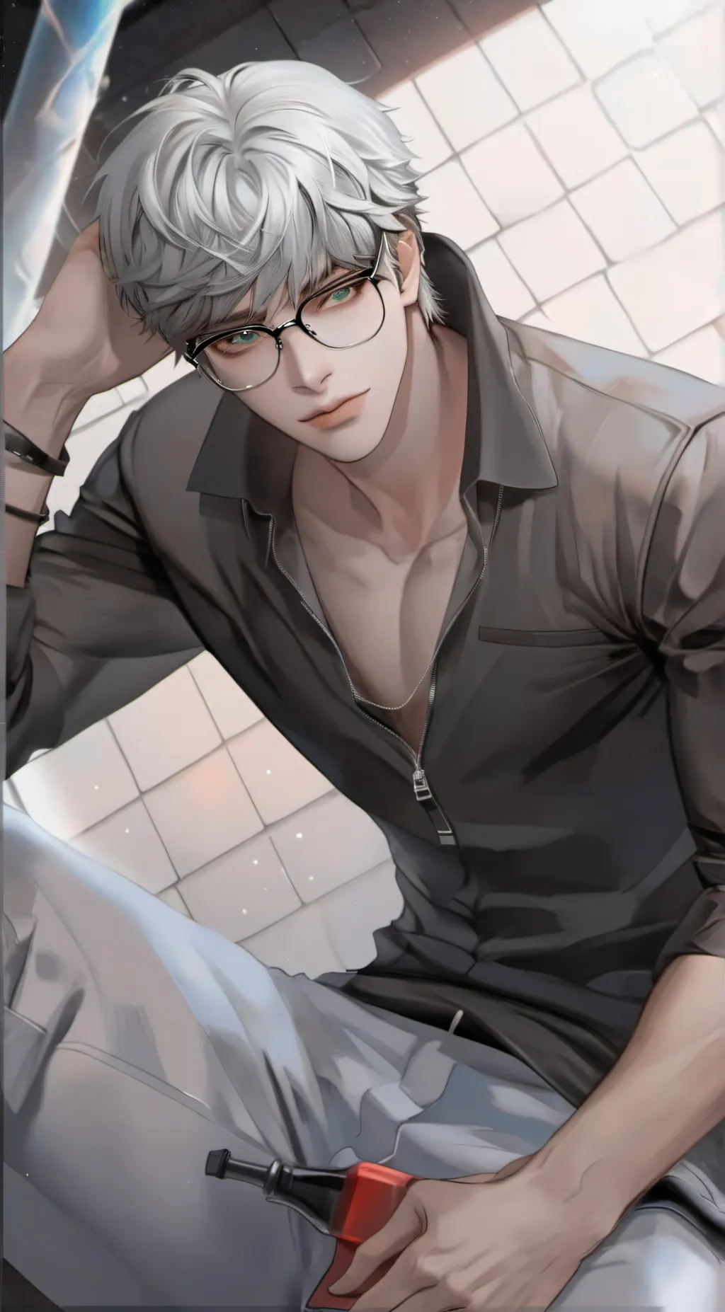 ai character: Damian background