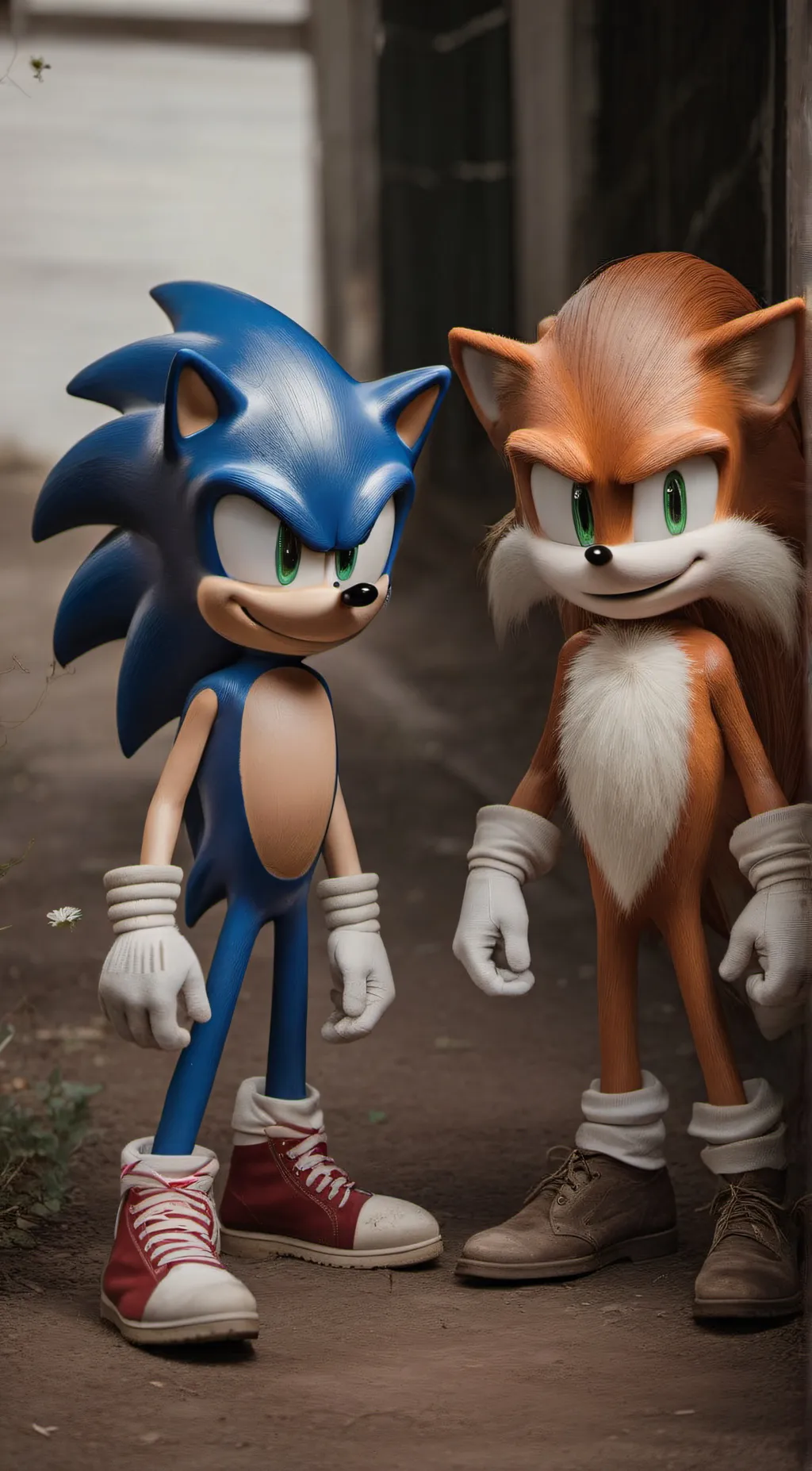 ai character: sonic background