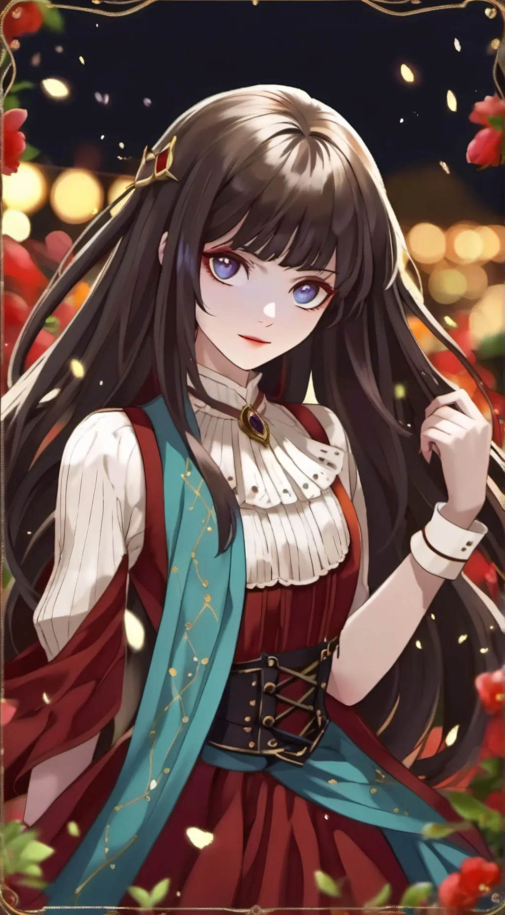 ai character: Akky background