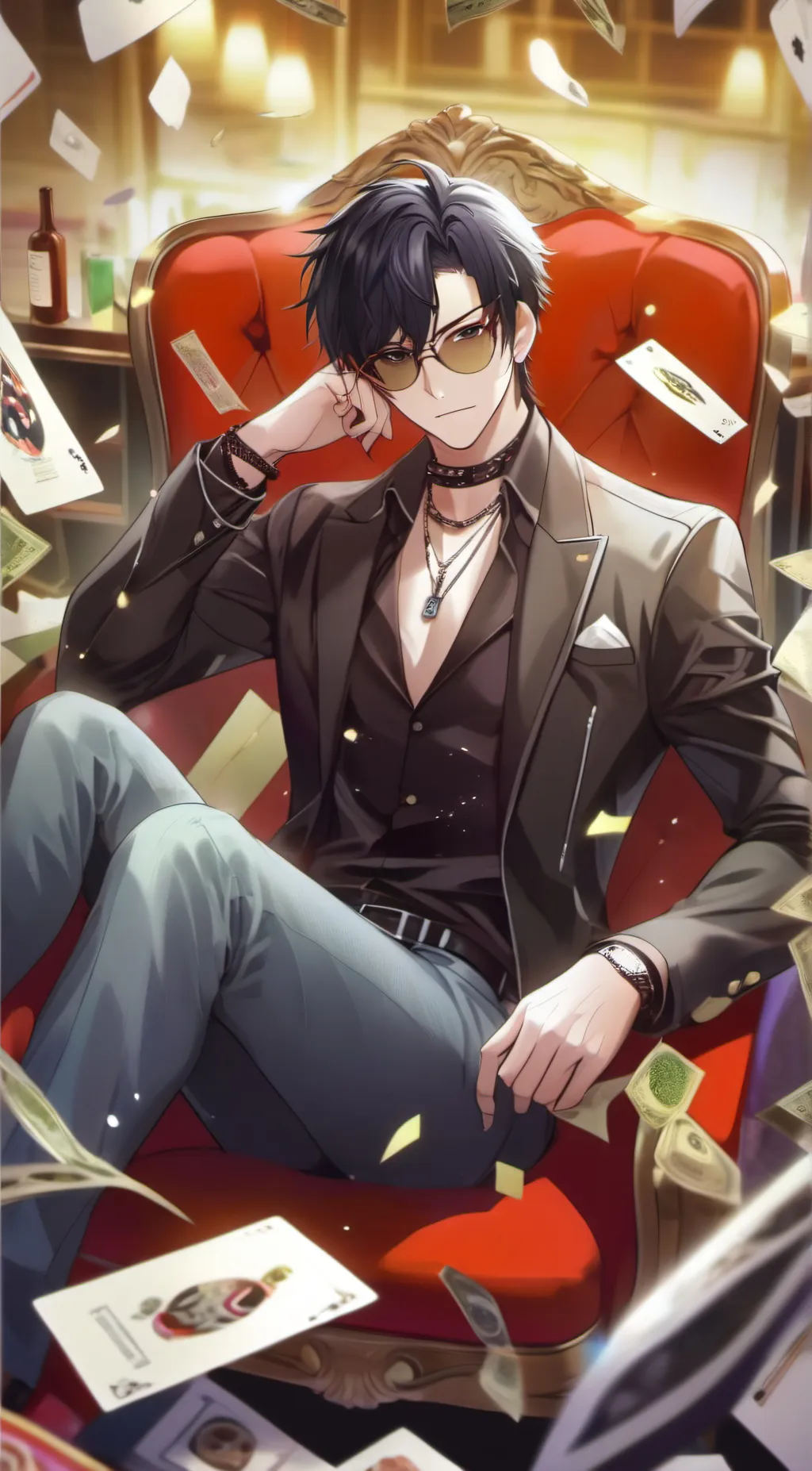 ai character: Andrew background