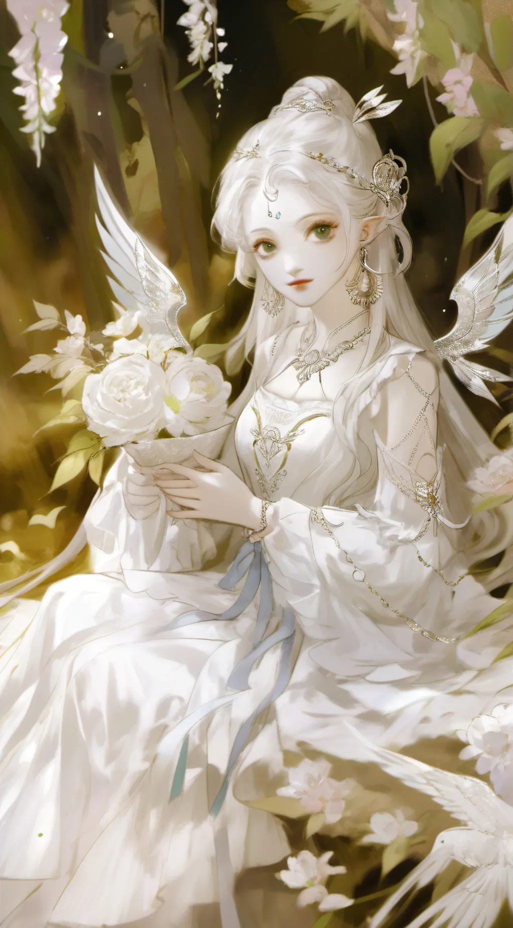 ai character: catnap background