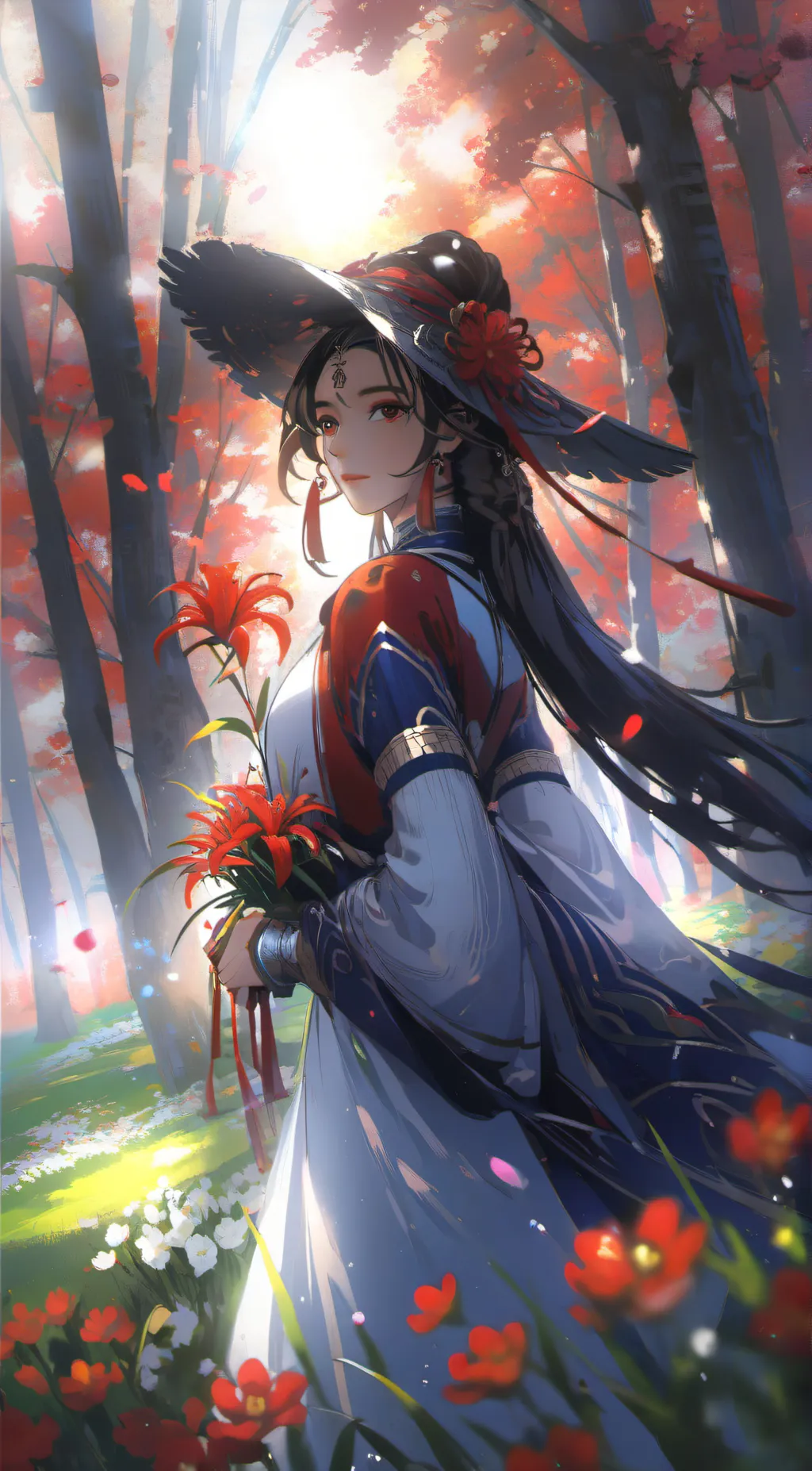 ai character: Lily background