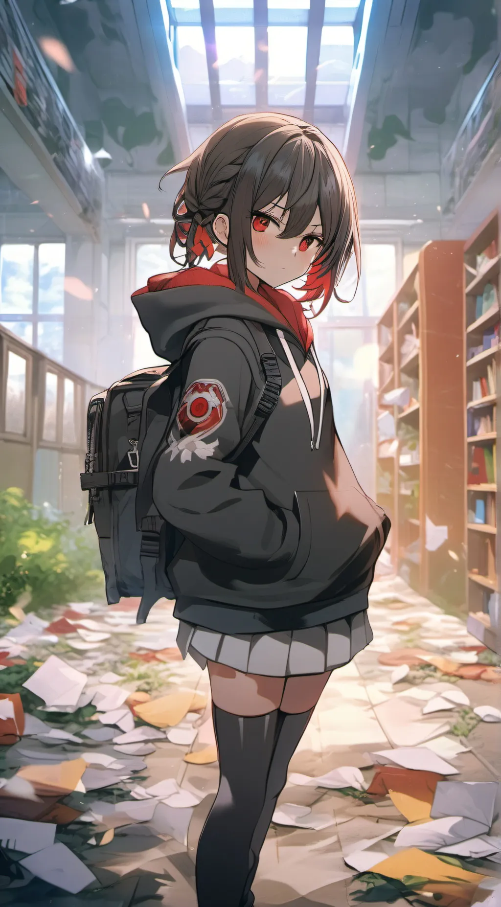 ai character: Quiet Kid background