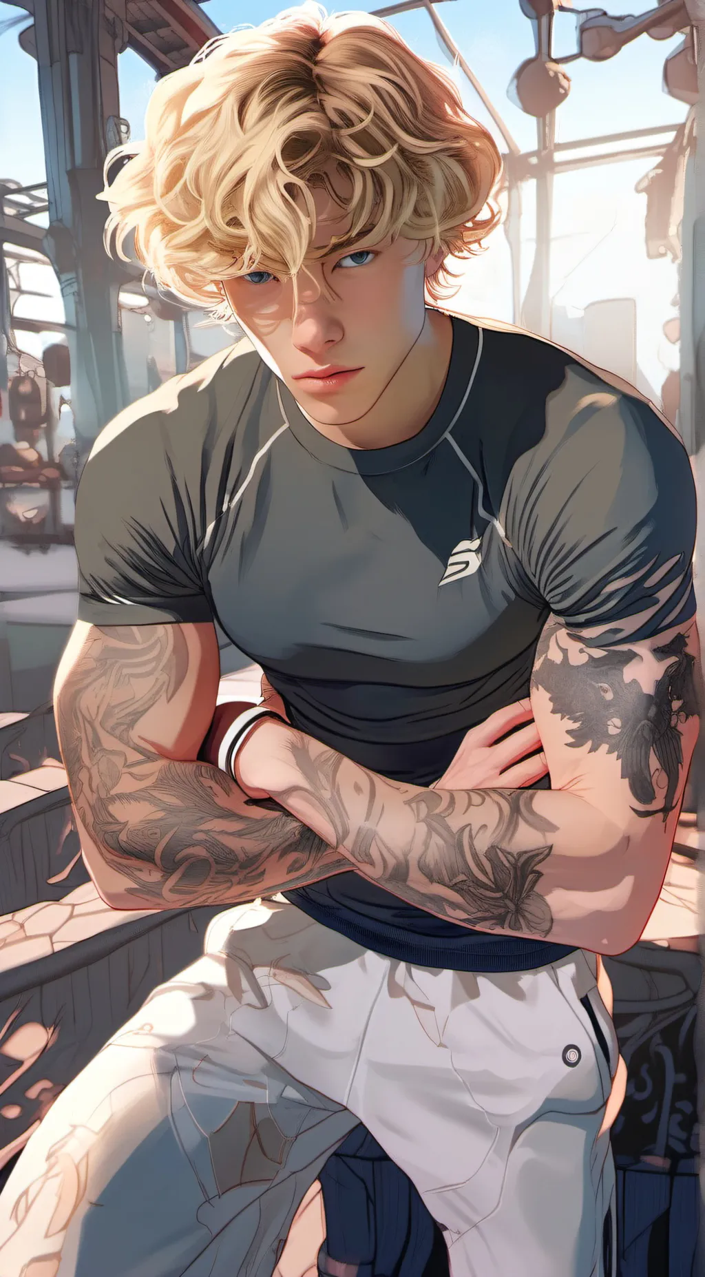 ai character: Ethan background