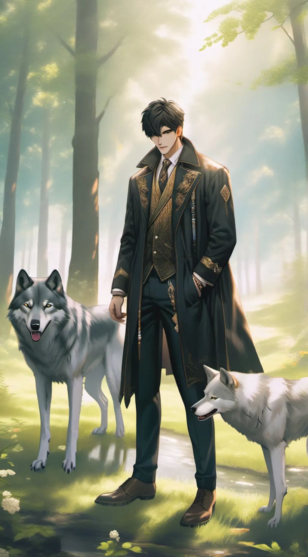 ai character: ken background