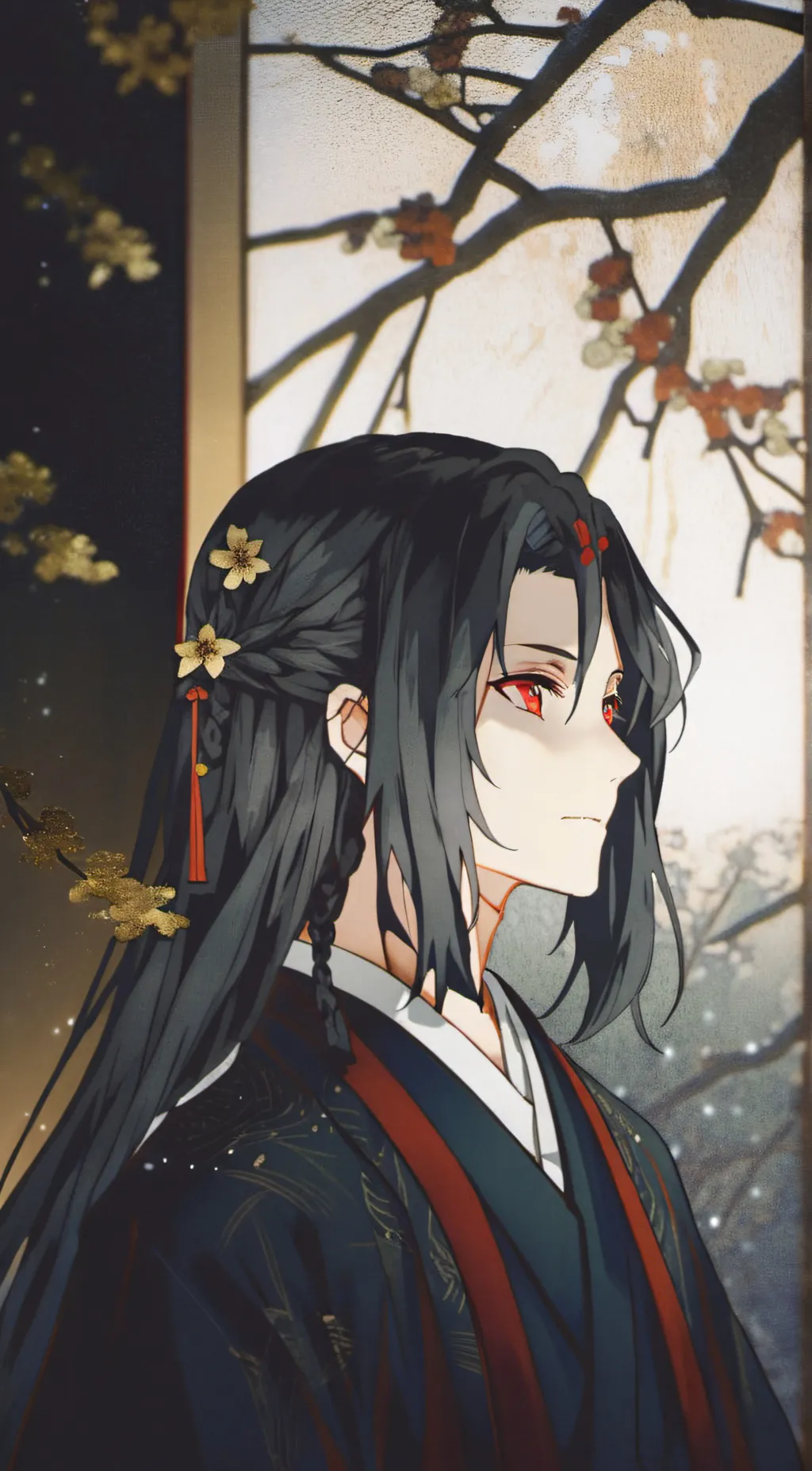 ai character: Kokushibo  background