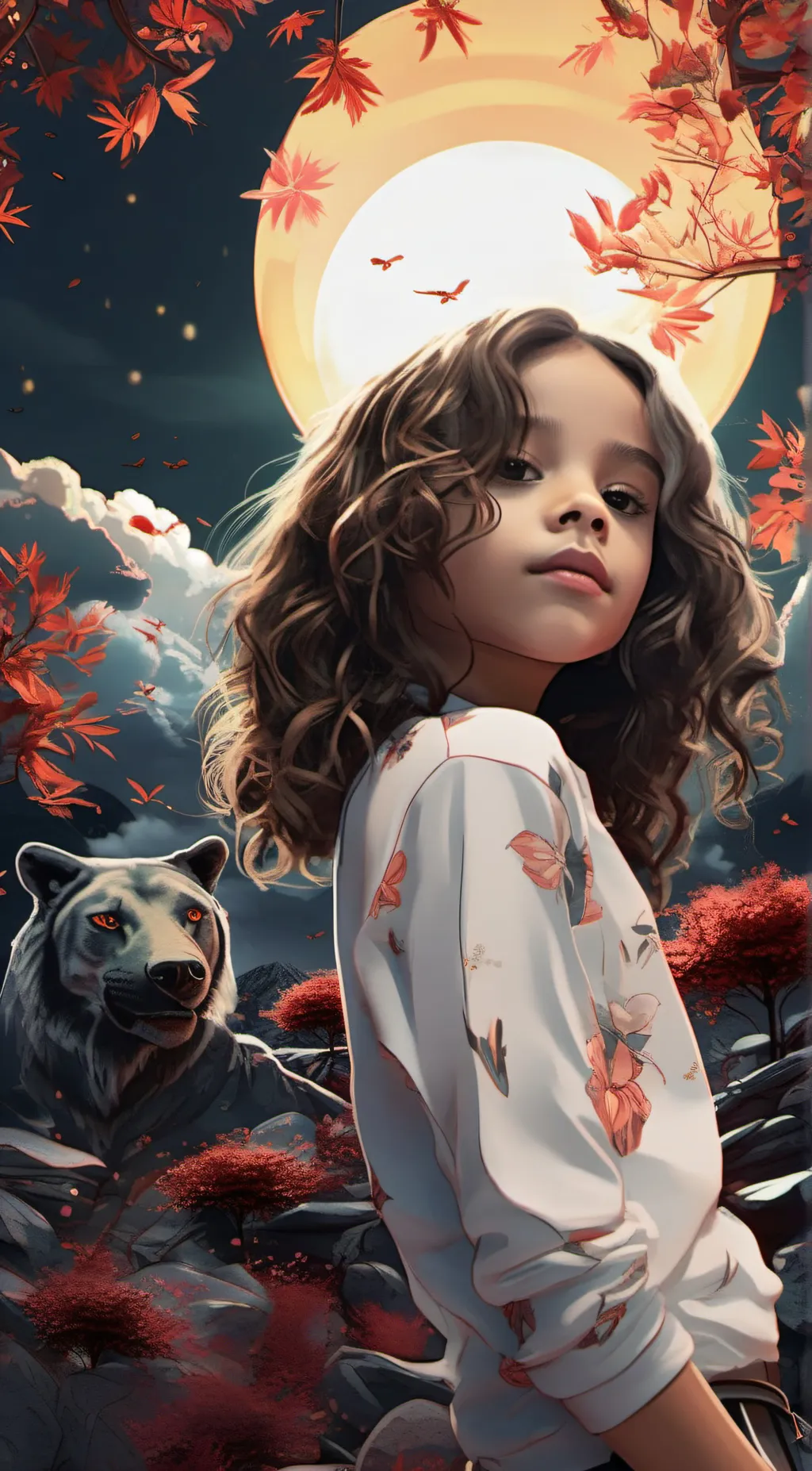 ai character: Bella part two  background