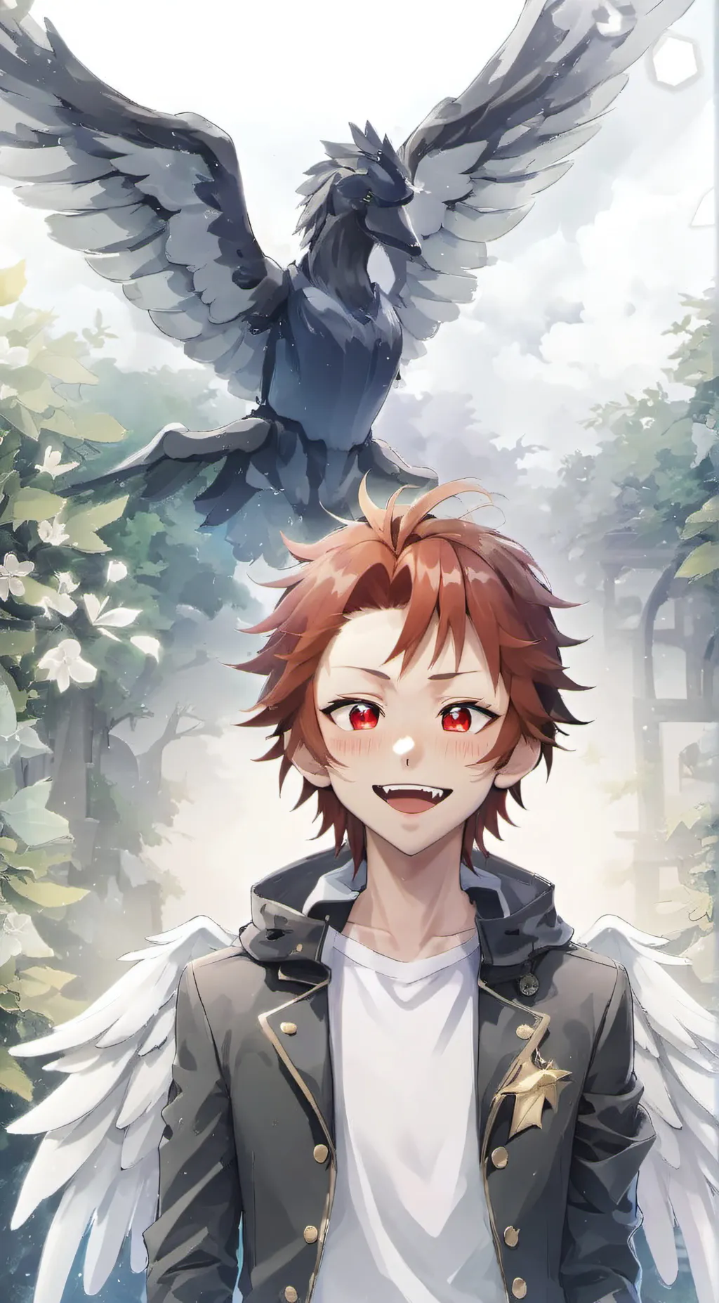 ai character: Kirishima background