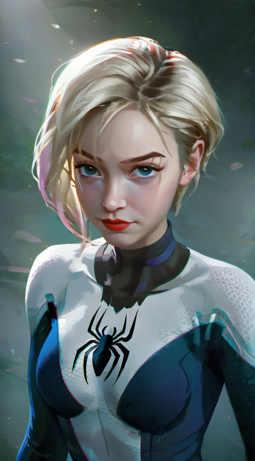 ai character: Gwen stacy background