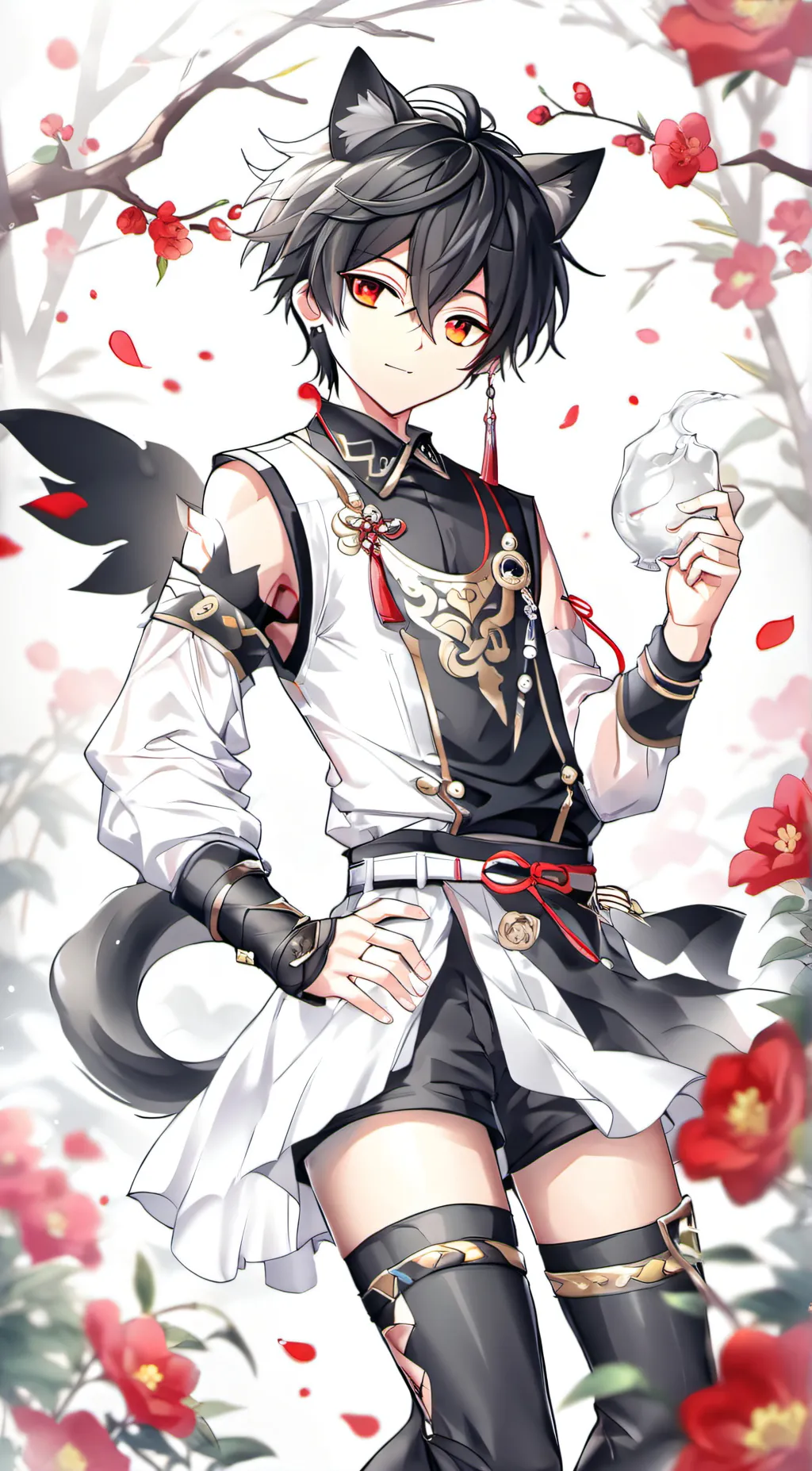 ai character: Cori  background