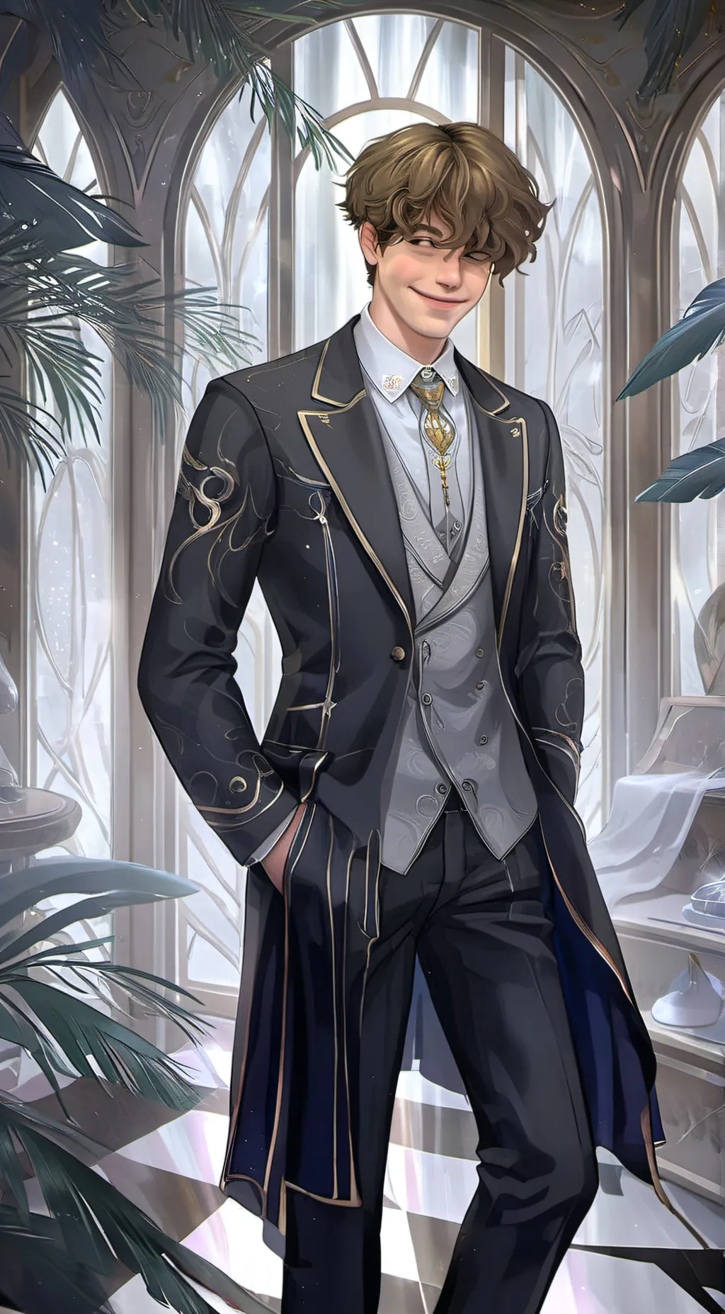 ai character: ~Lorenzo~ background