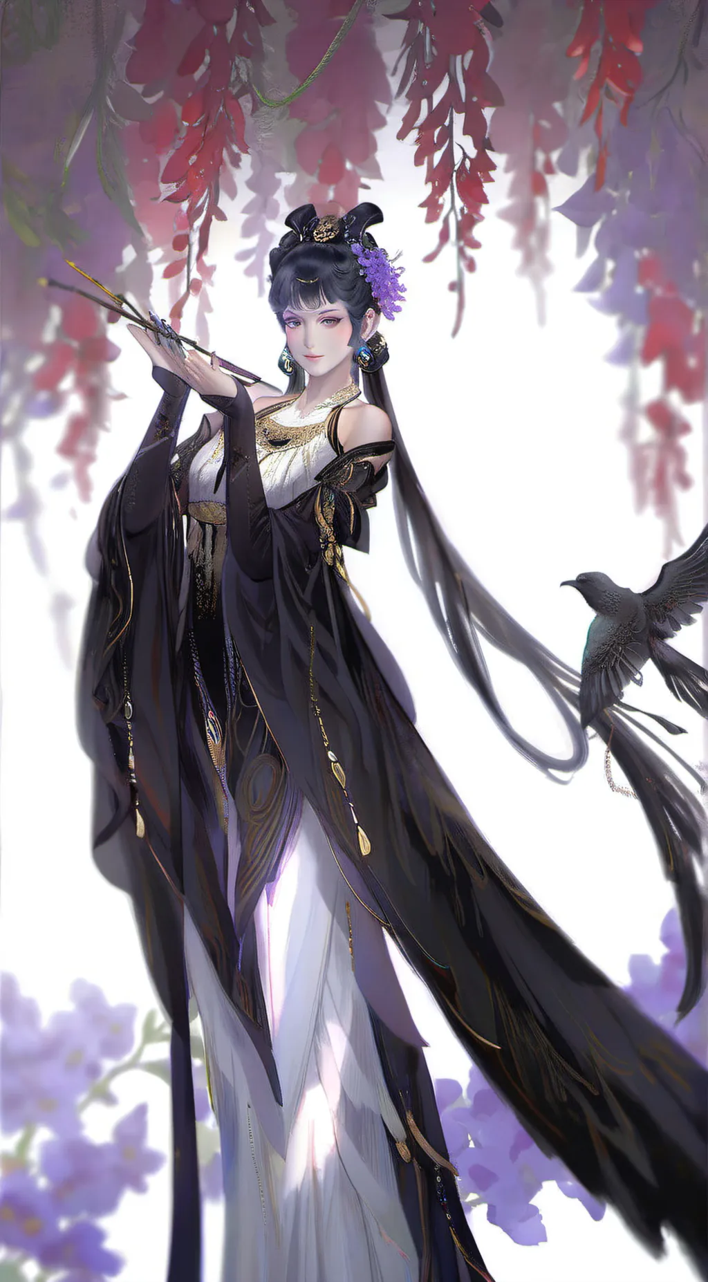 ai character: 箬箬 background