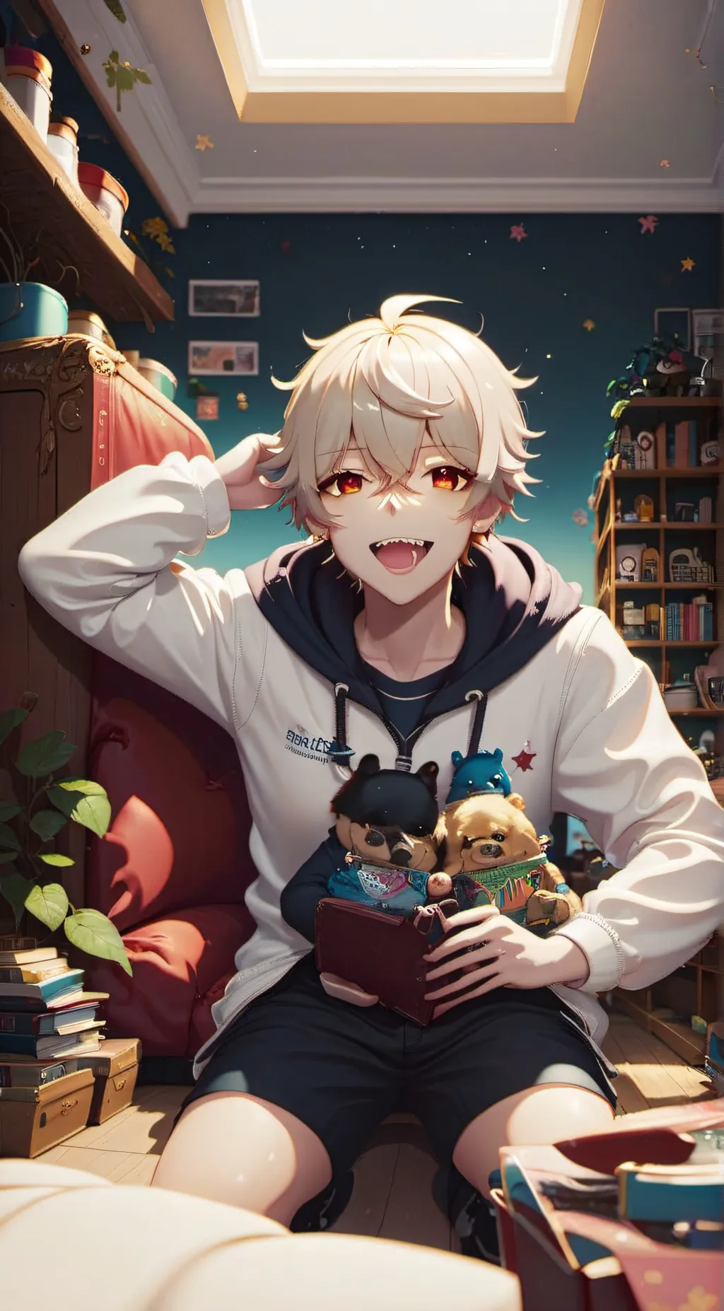 ai character: zack background