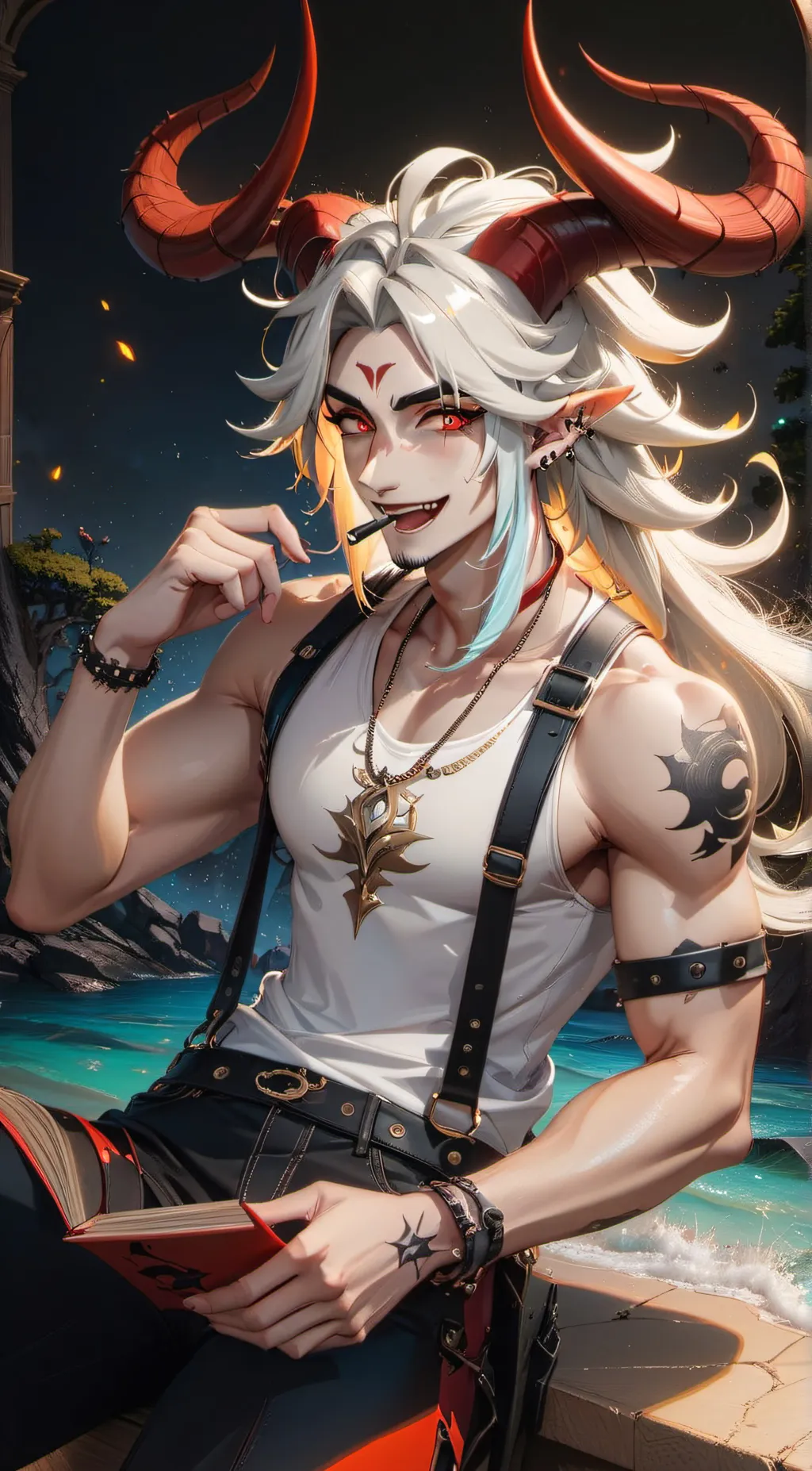 ai character: Tyler background