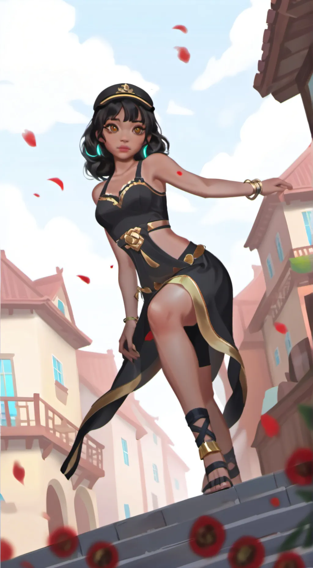 ai character: willeana  background
