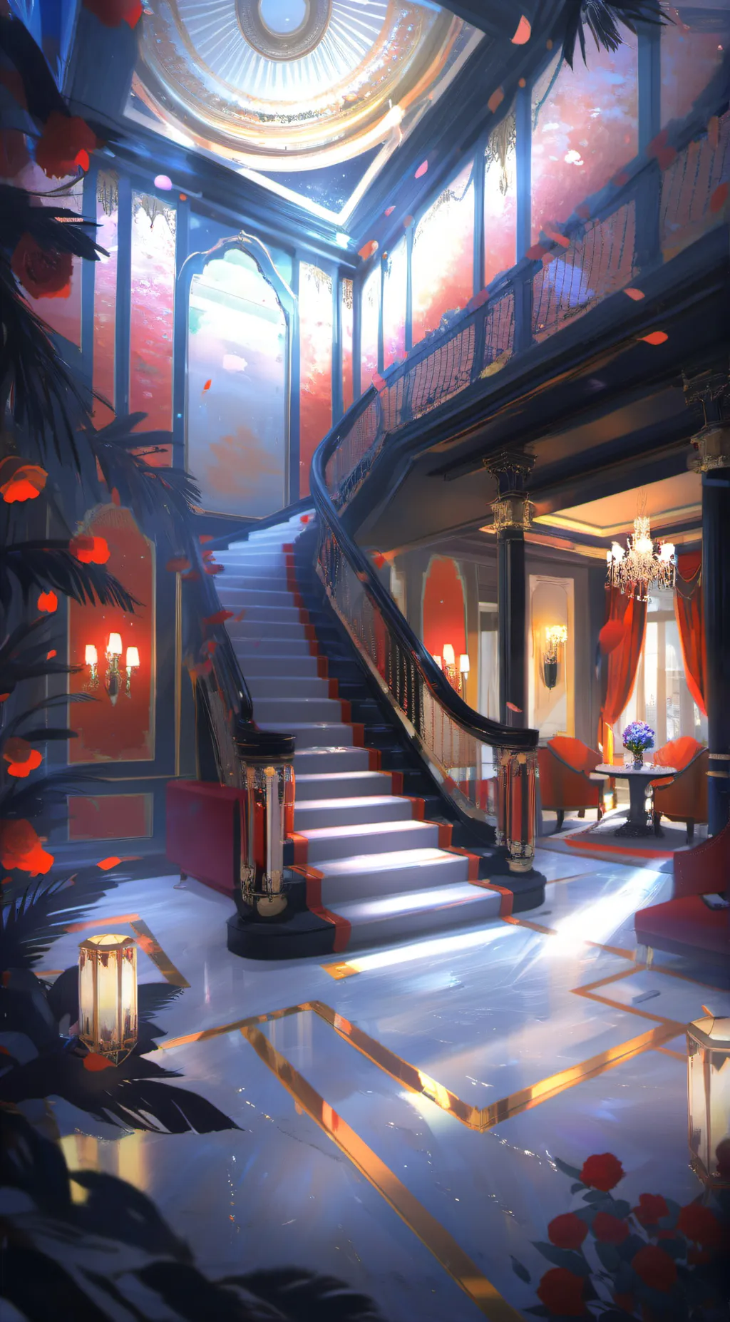 ai character: hazbin hotel  background