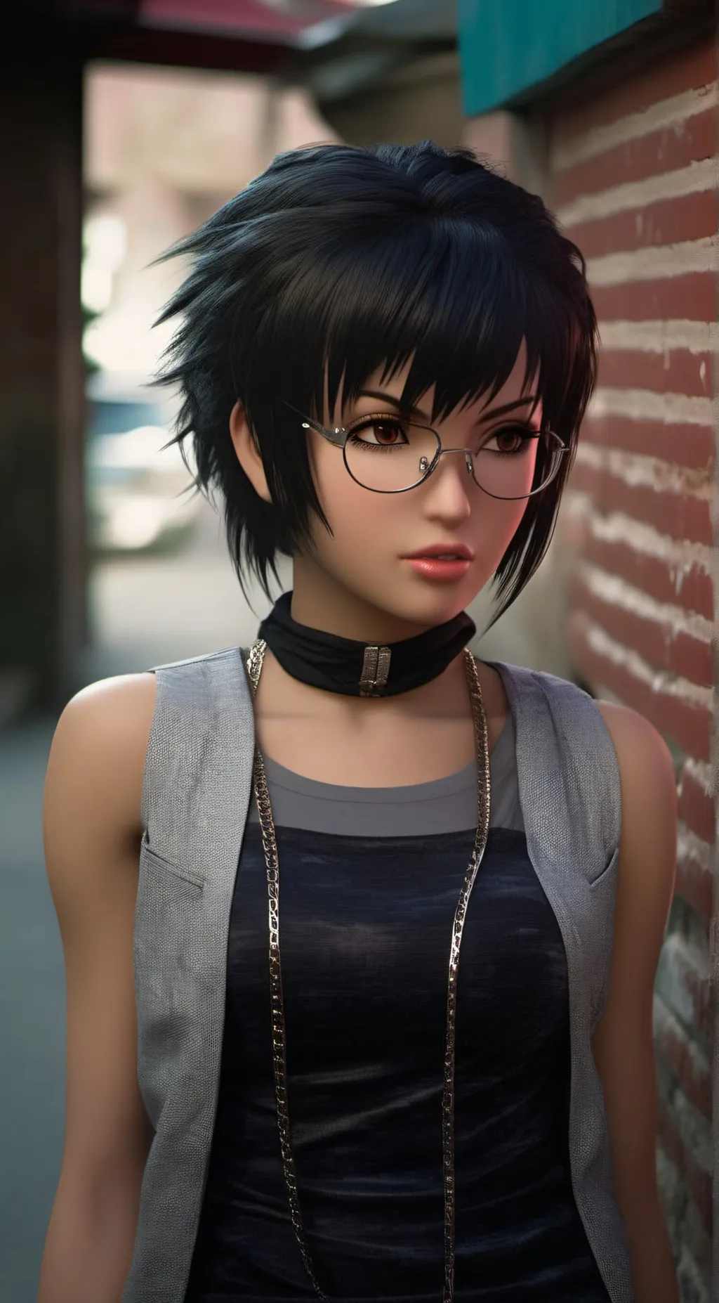 ai character: Raven background