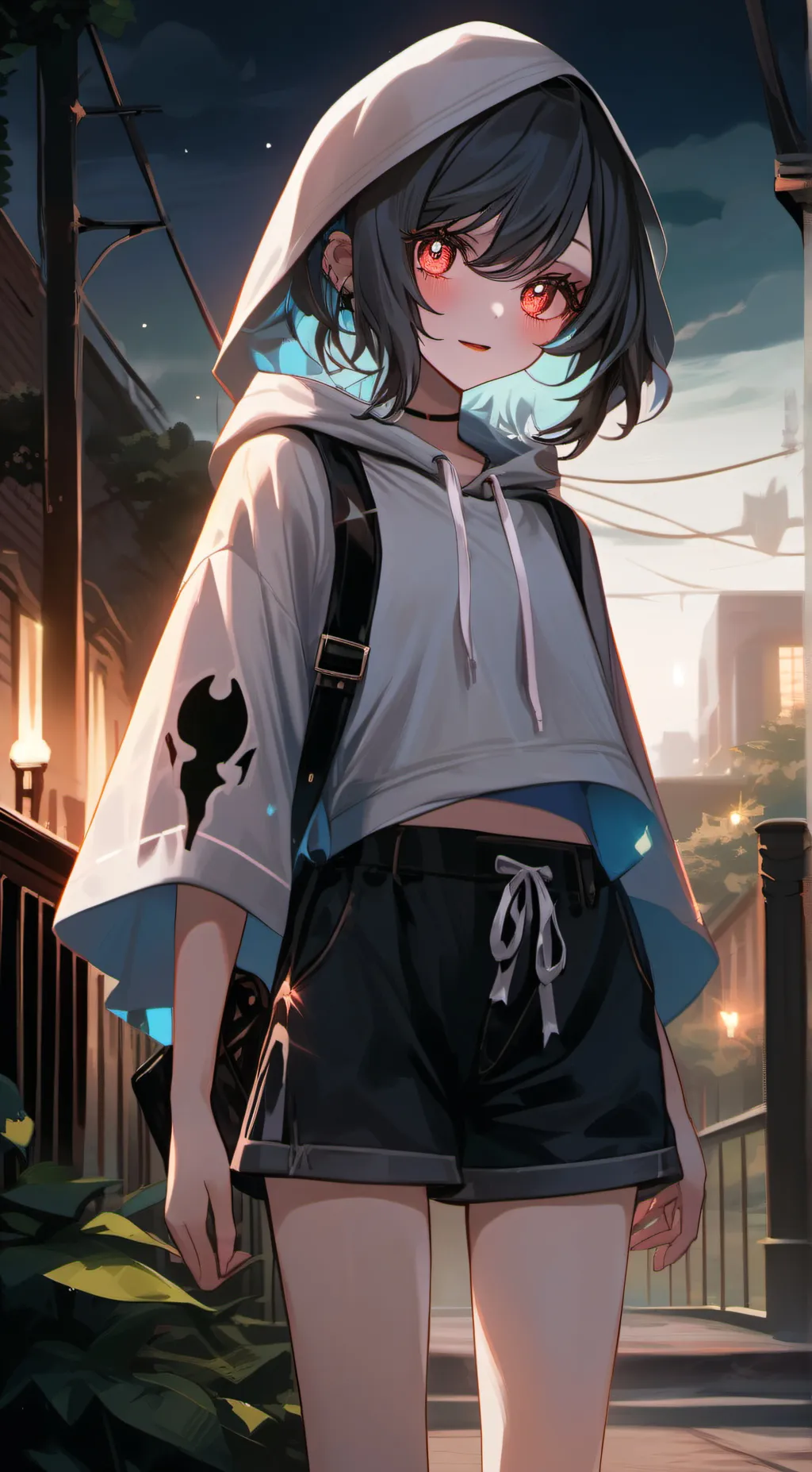 ai character: Ghost  background