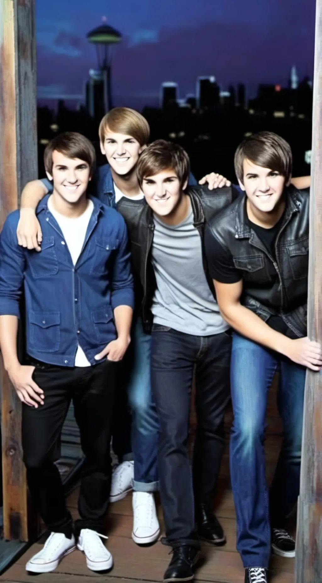 ai character: Big time rush background