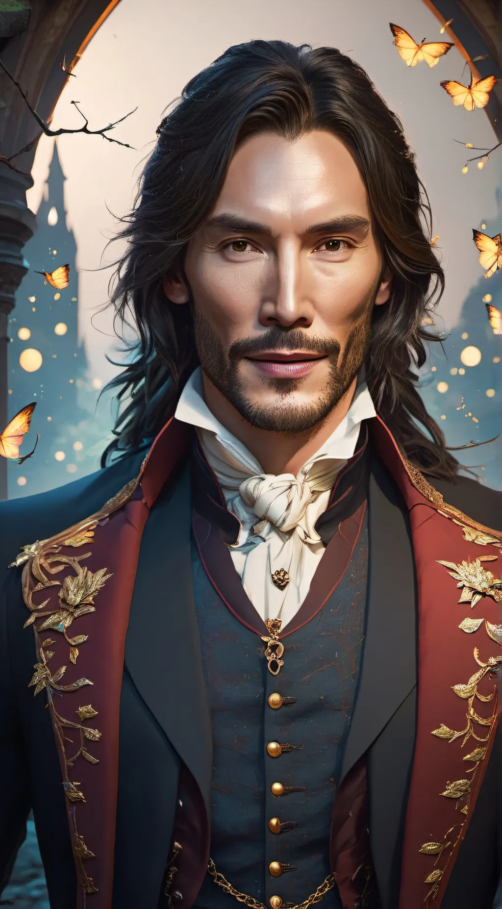 ai character: Merrick Blackwood background