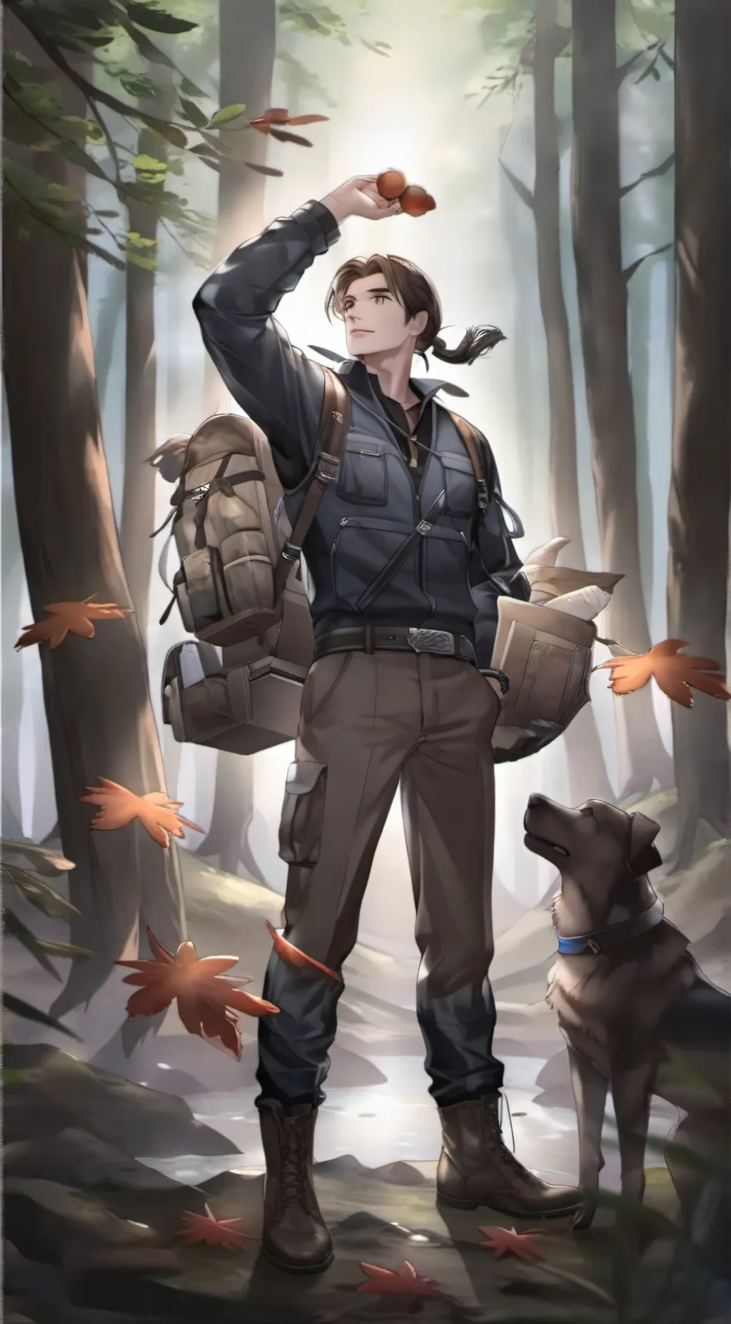 ai character: Justin background