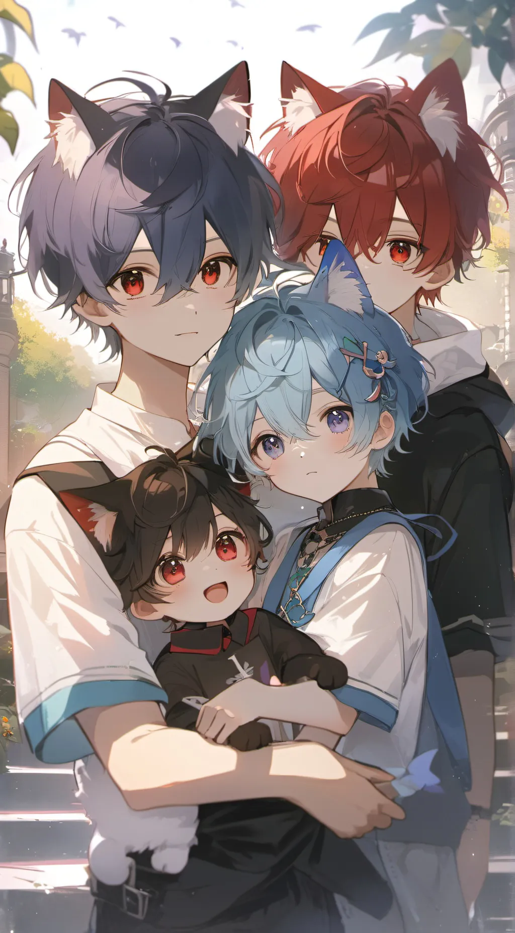 ai character: Alexi and leo background