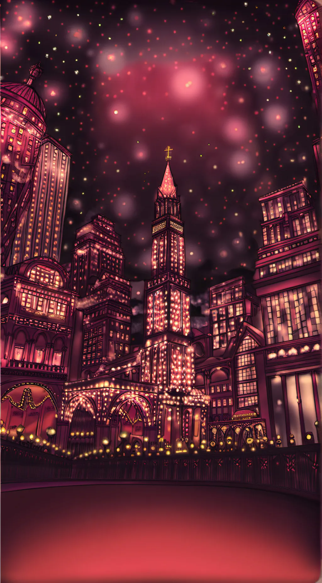 ai character: Hazbin Hotel background