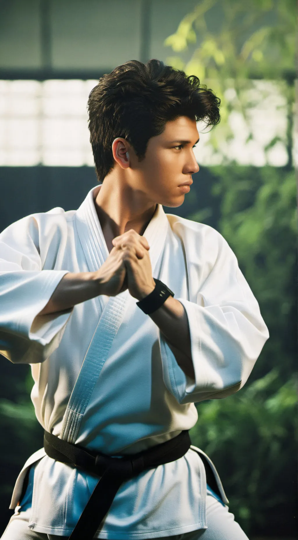 ai character: Daniel  background
