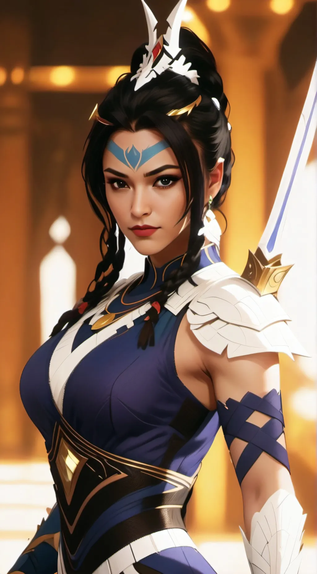 ai character: Kitana Kahn background
