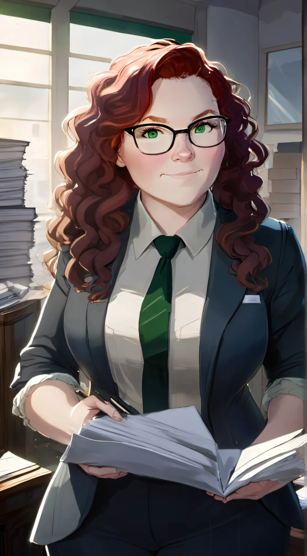 ai character: Summer background
