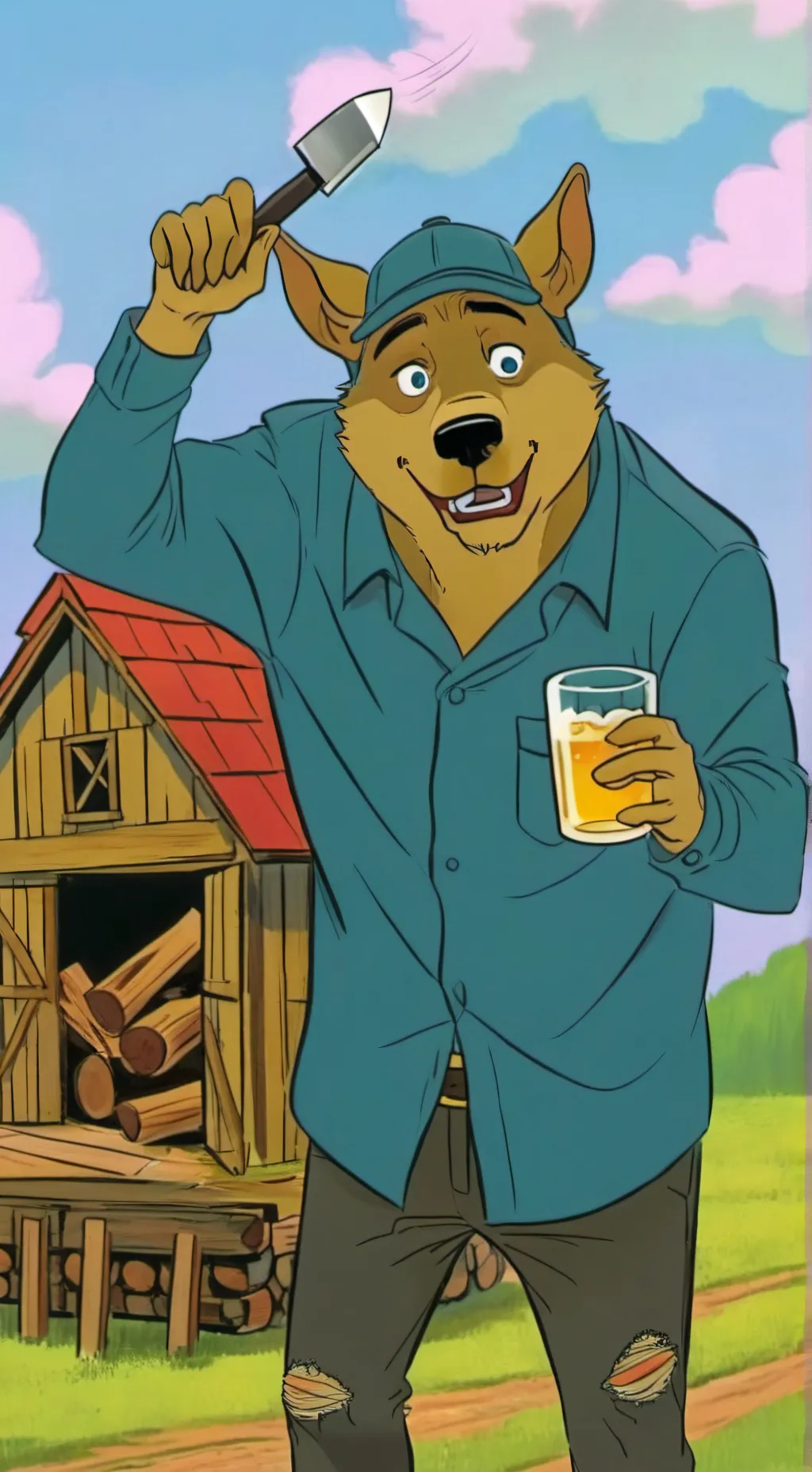 ai character: Axel background